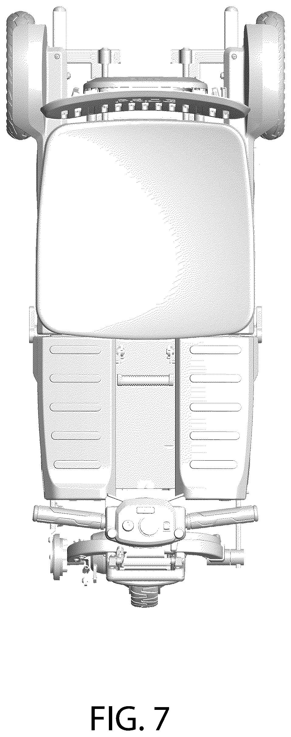 Patent USD1043455 Figure 7 – Foldable mobility vehicle