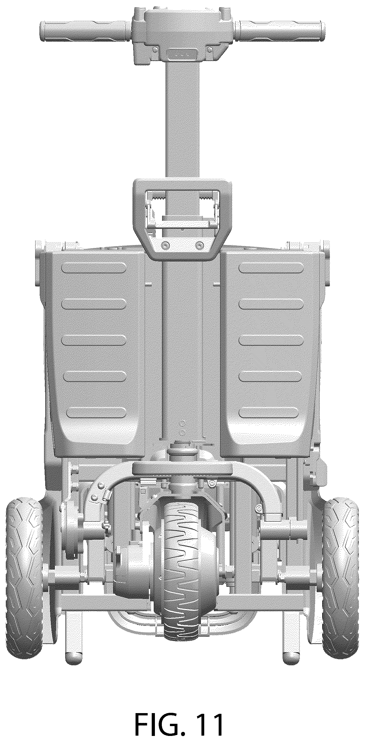 Patent USD1043455 Figure 11 – Foldable mobility vehicle