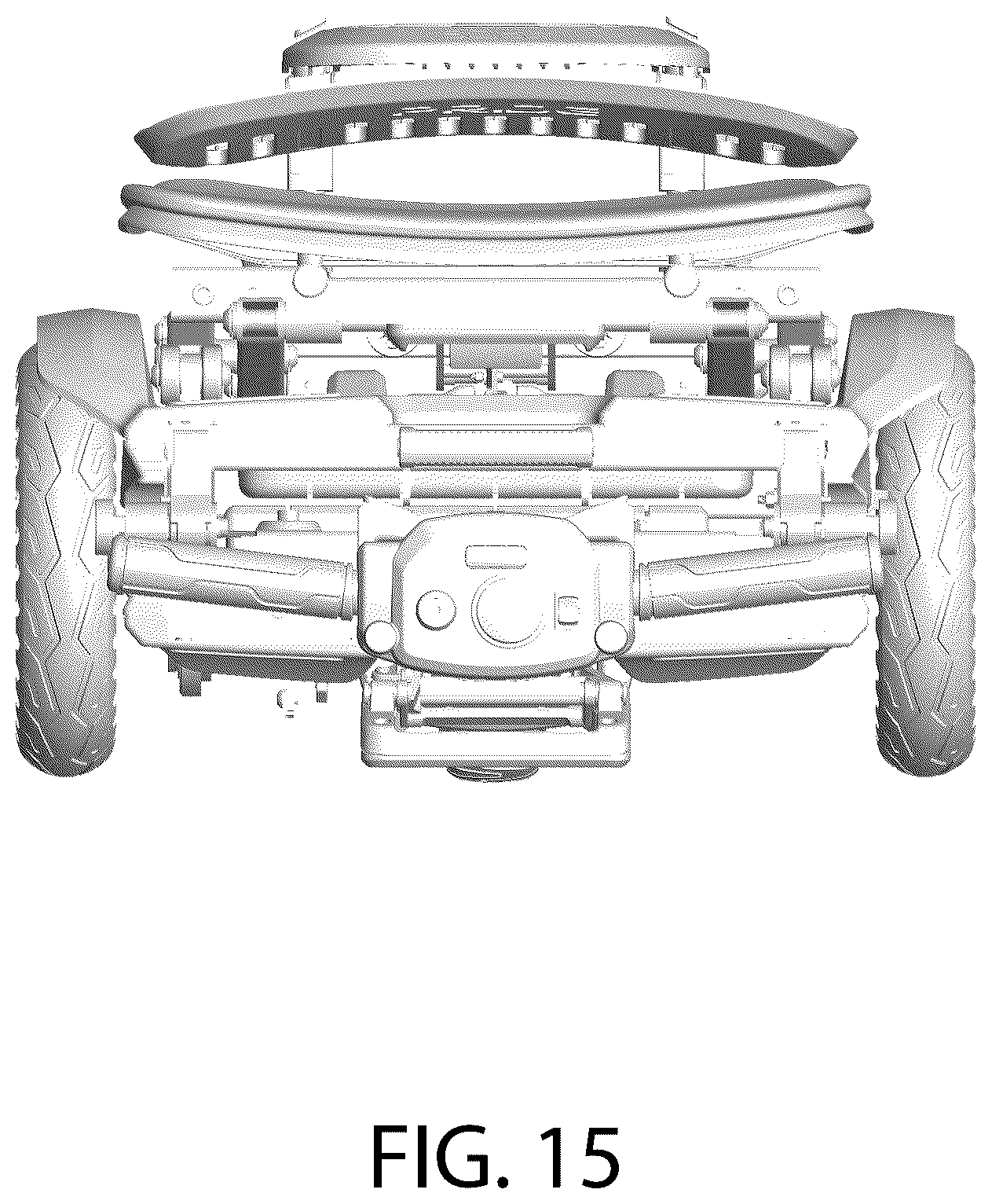 Patent USD1043455 Figure 15 – Foldable mobility vehicle