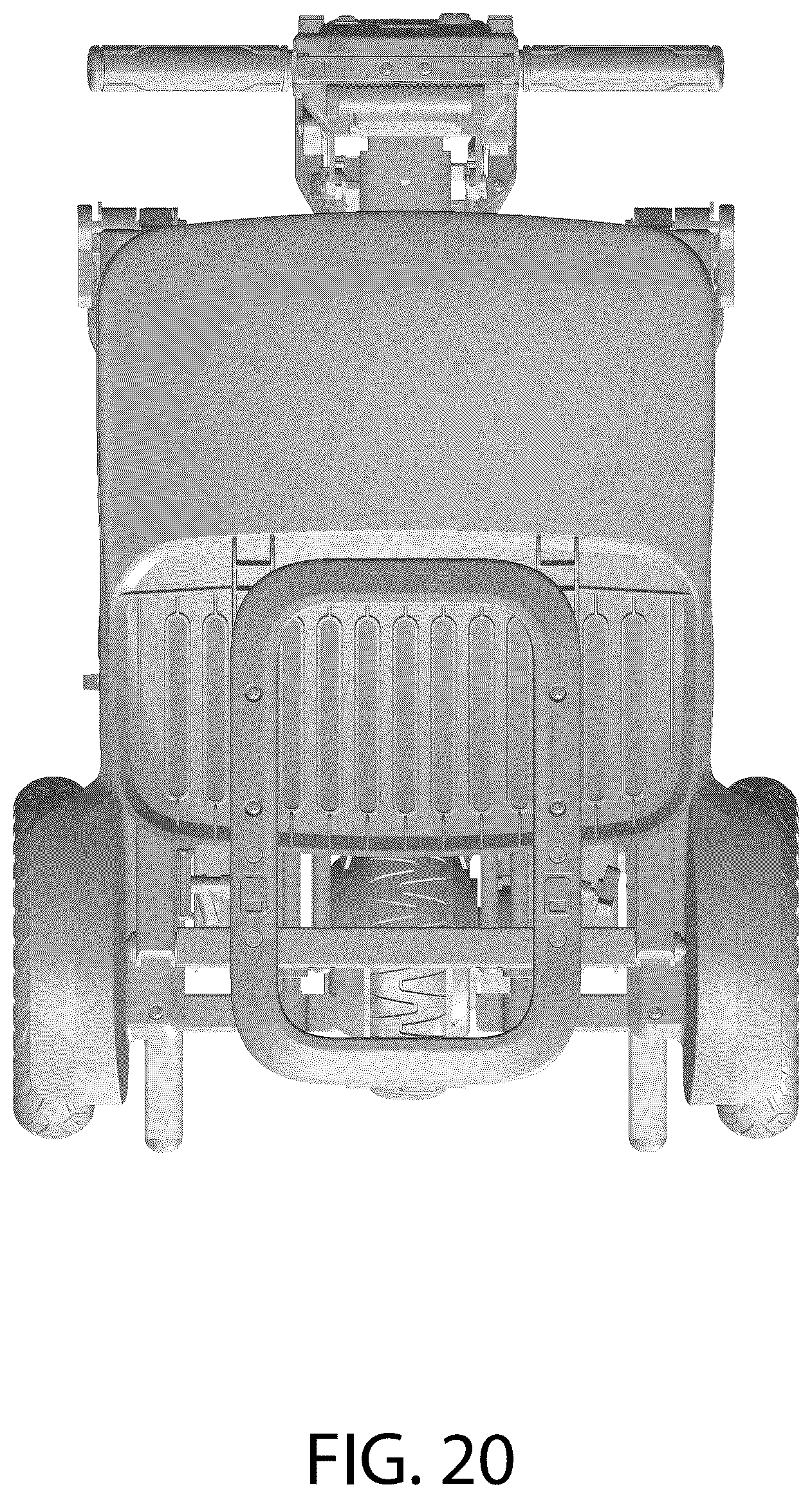 Patent USD1043455 Figure 20 – Foldable mobility vehicle