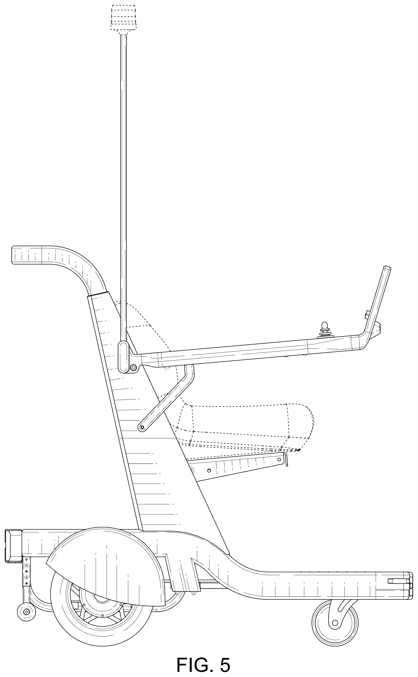 Patent USD1043456 Figure 5 – Smart wheelchair