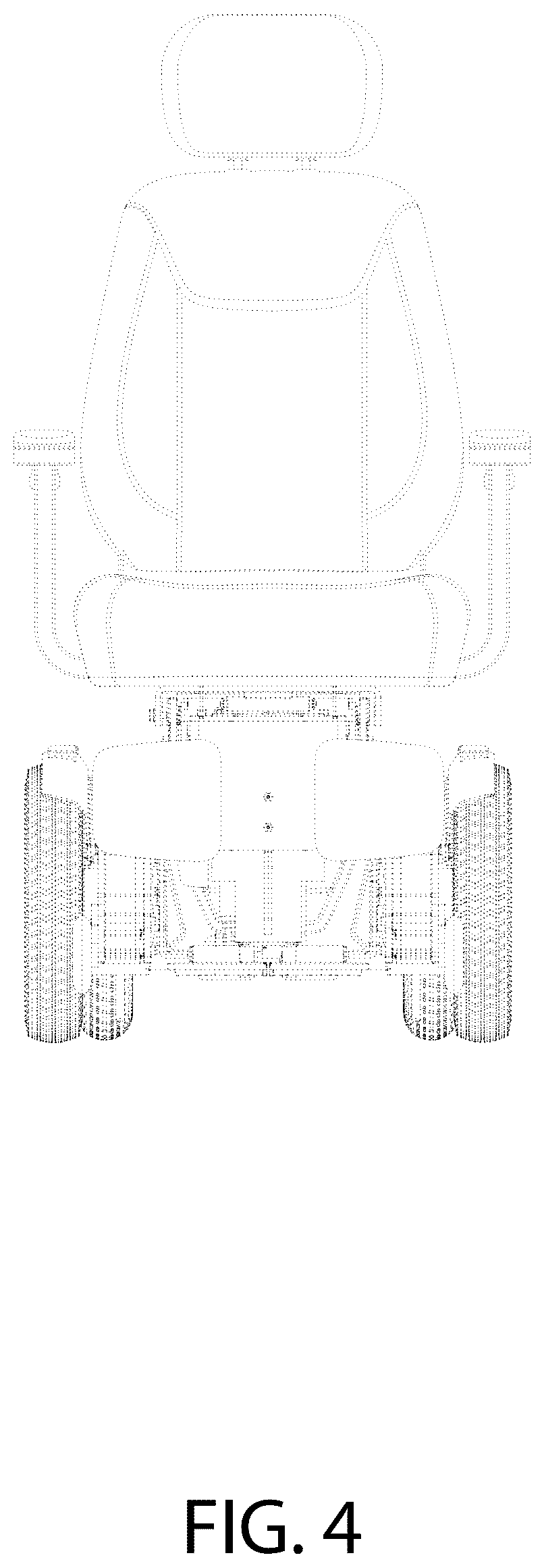Patent USD1043457 Figure 4 – Electric wheelchair
