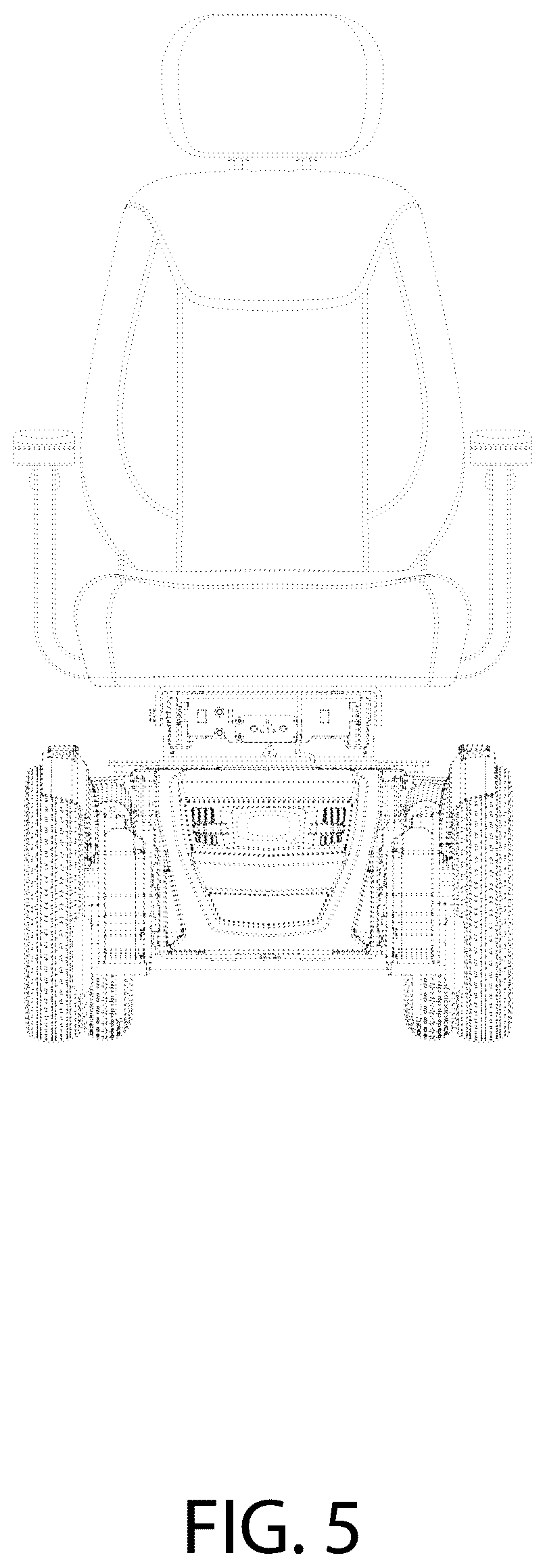 Patent USD1043457 Figure 5 – Electric wheelchair