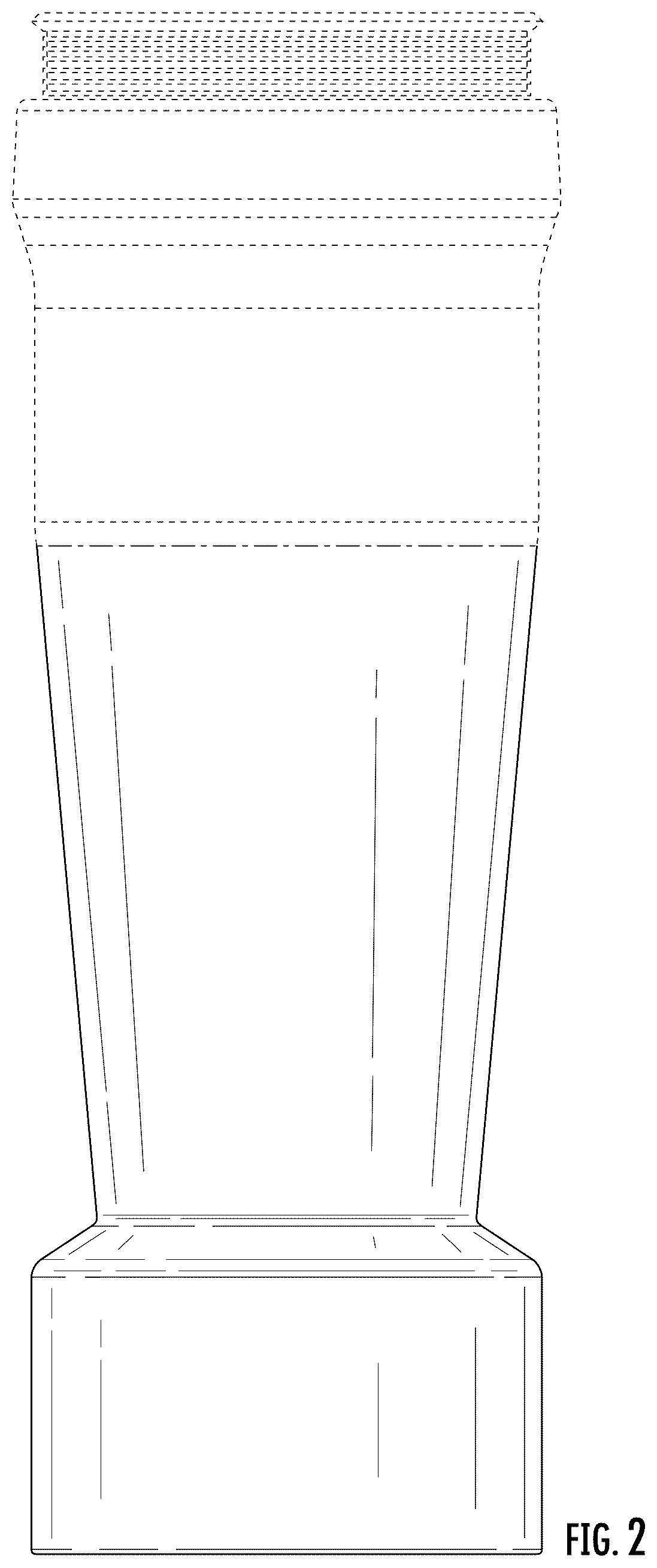 Patent USD1043458 Figure 2 – Rolling tube for an air strut