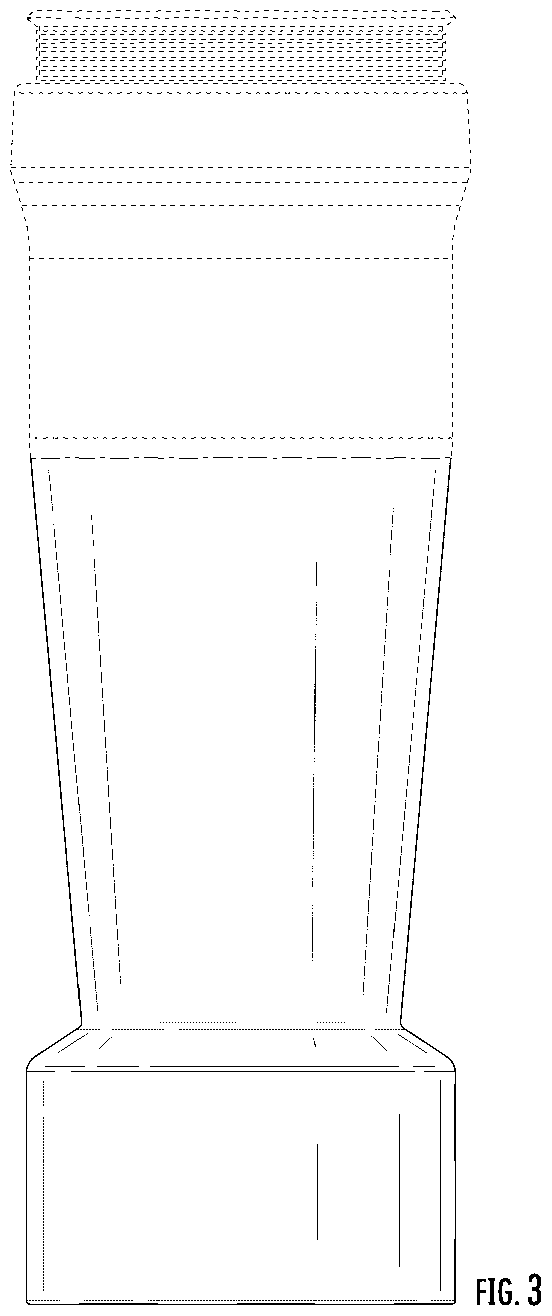 Patent USD1043458 Figure 3 – Rolling tube for an air strut