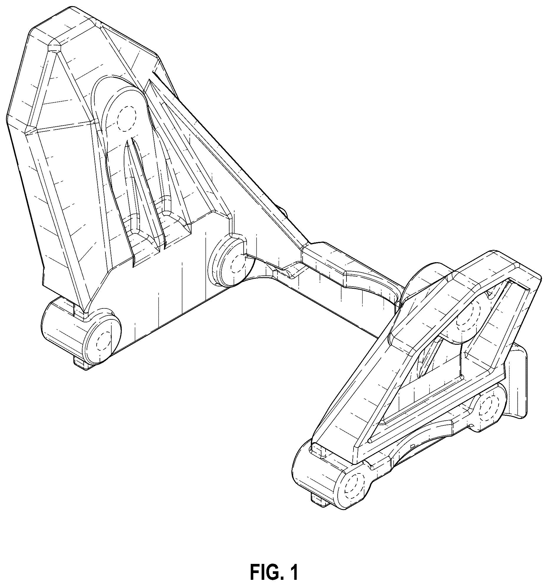 Patent USD1043459 Figure 1 – Model vehicle shock tower