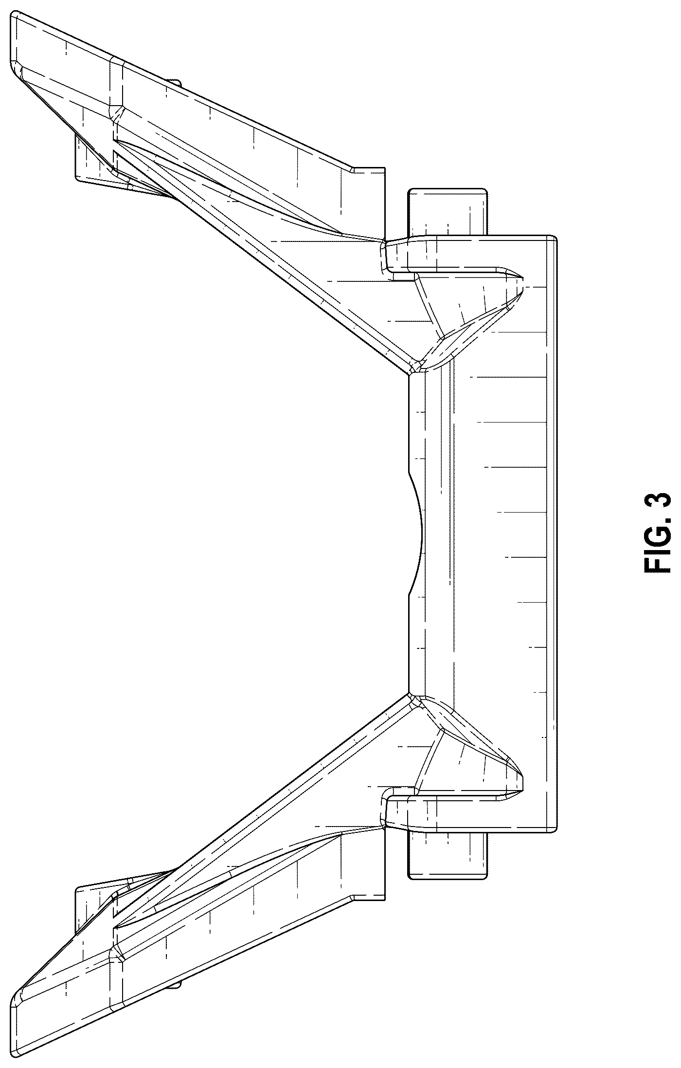 Patent USD1043459 Figure 3 – Model vehicle shock tower