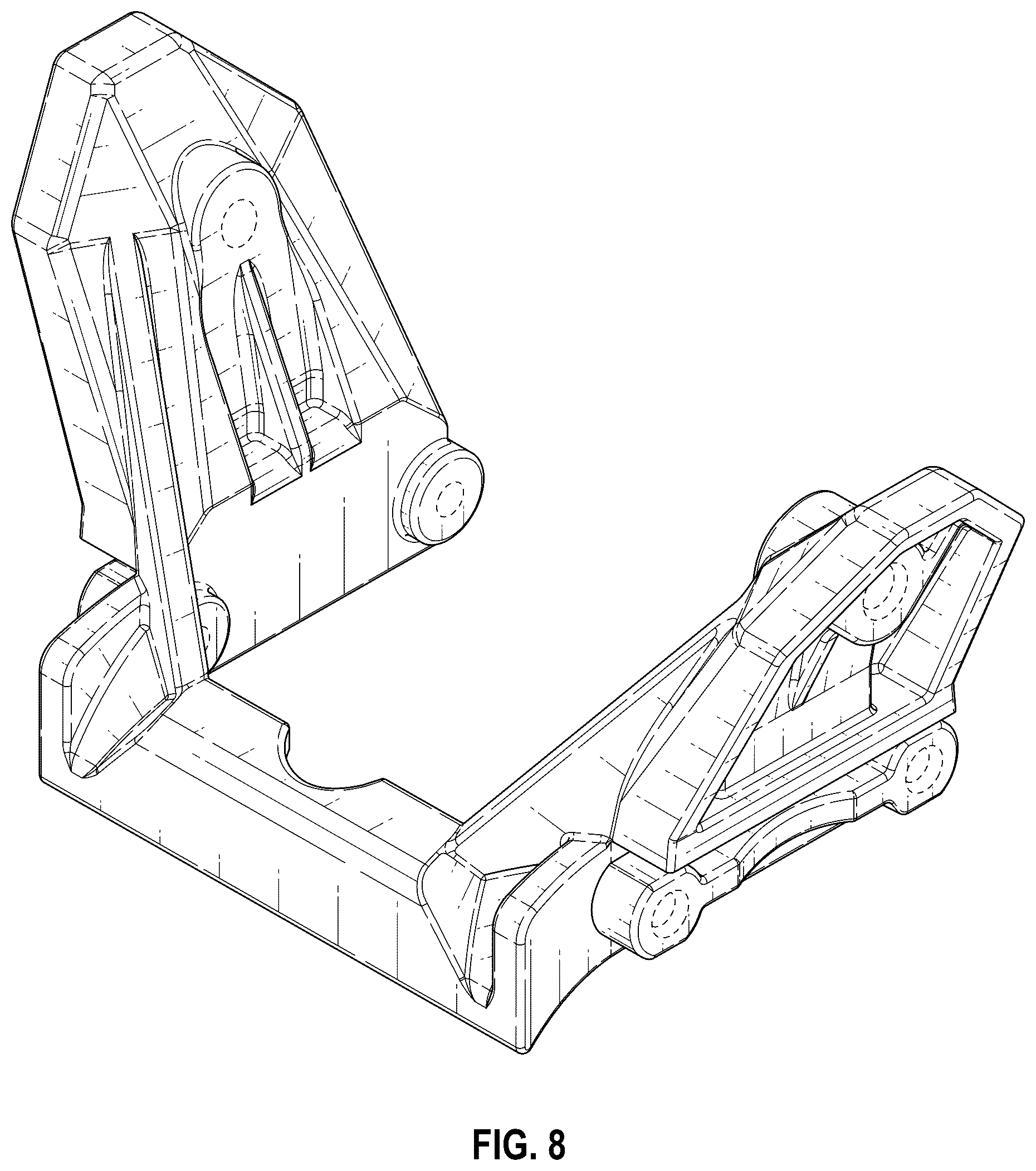 Patent USD1043459 Figure 7 – Model vehicle shock tower