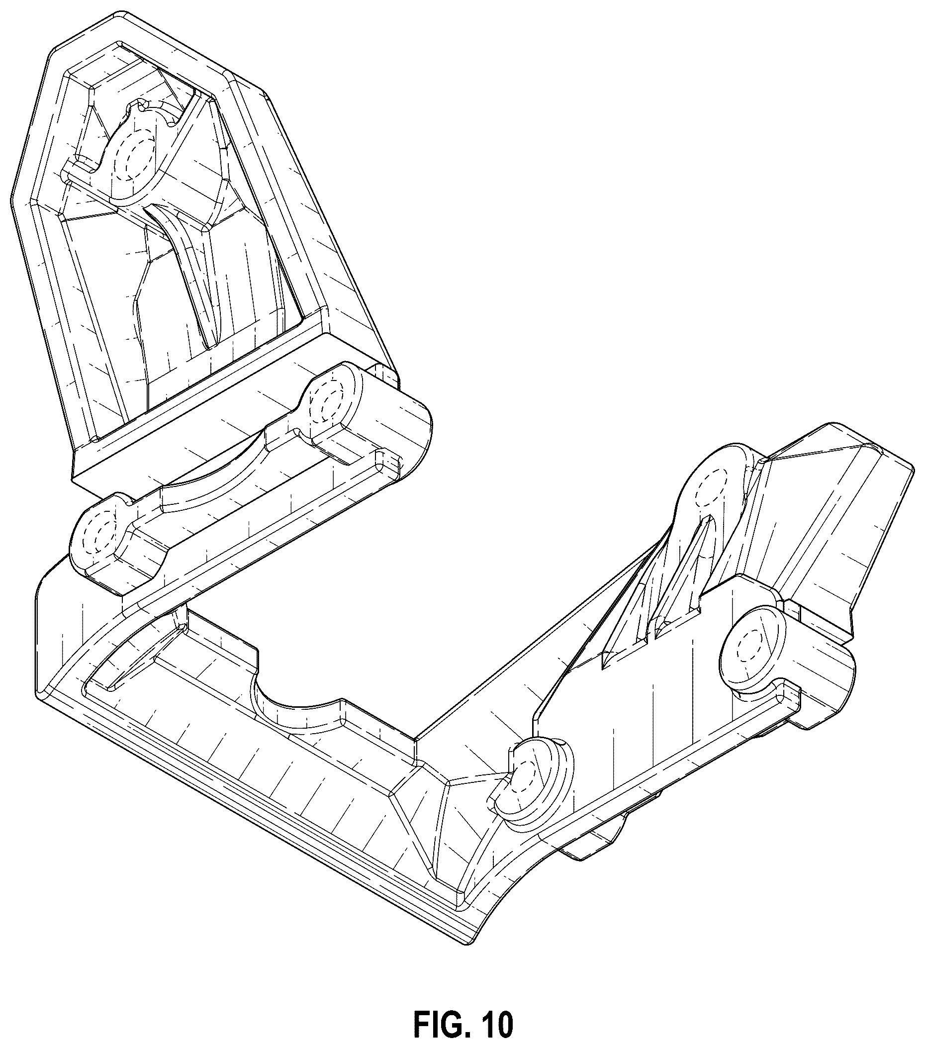 Patent USD1043459 Figure 9 – Model vehicle shock tower