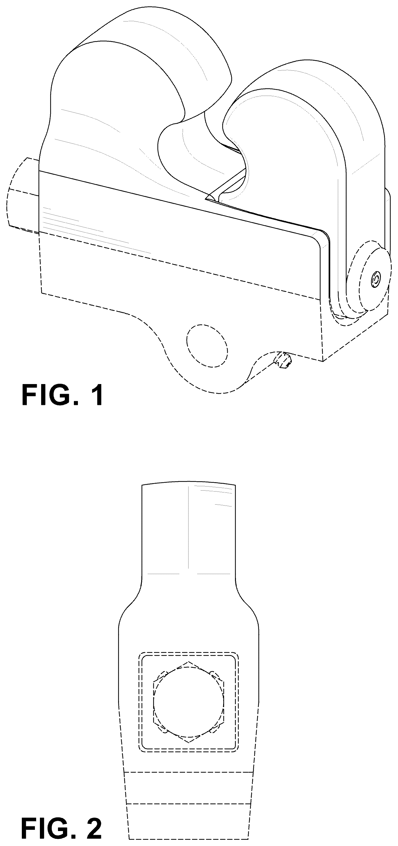 Patent USD1043461 Figure 1 – J-clamp assembly for truck saddle mounts