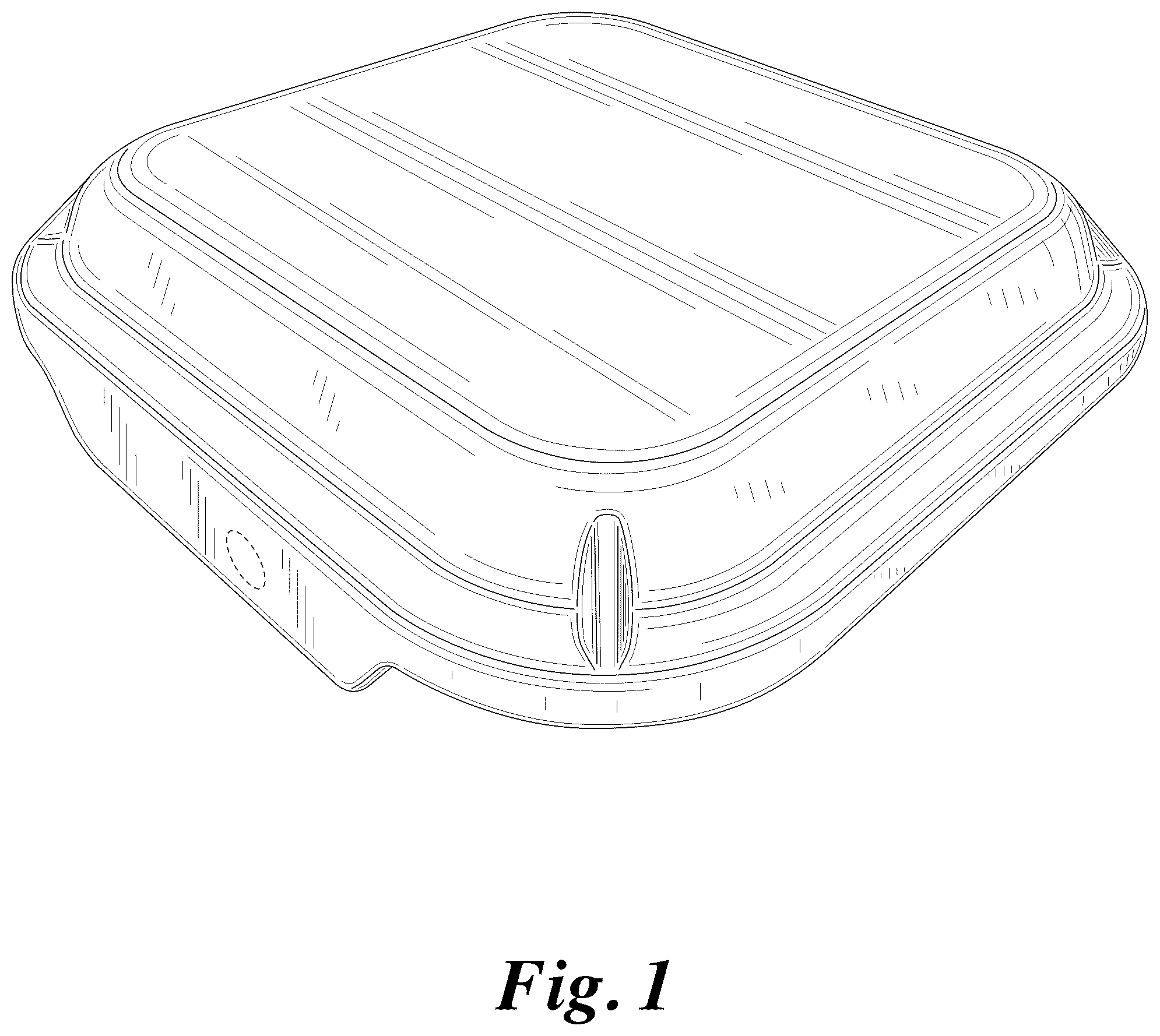 Patent USD1043462 Figure 1 – Landing gear top cover