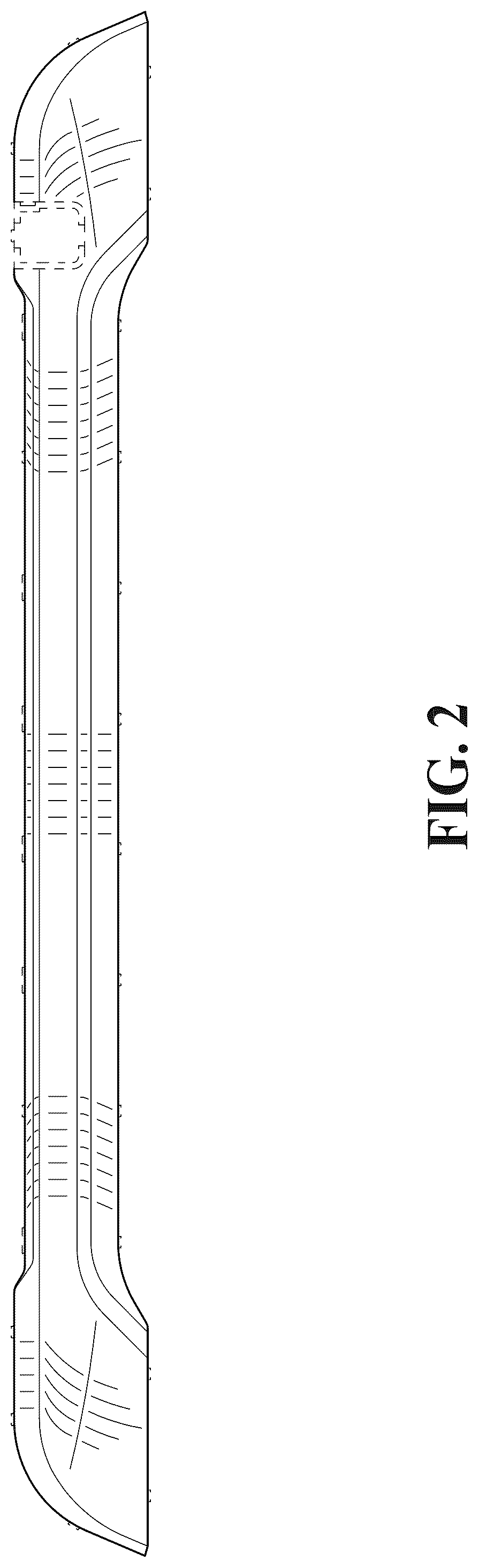 Patent USD1043465 Figure 2 – Vehicle rear upper fascia