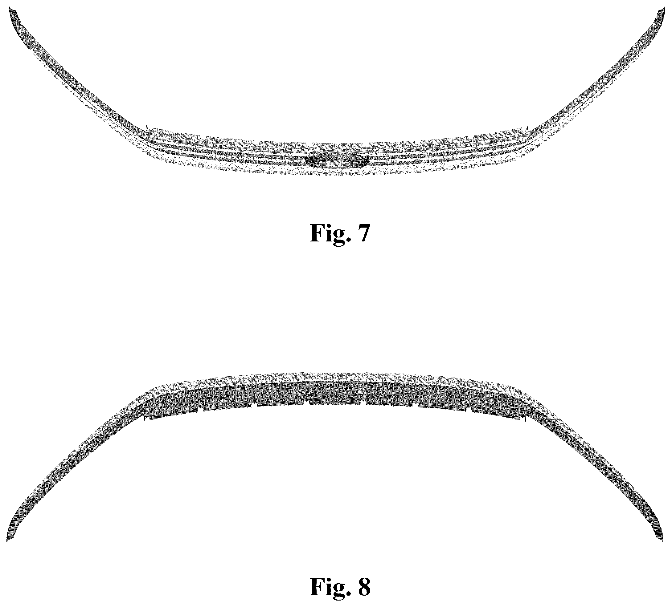 Patent USD1043466 Figure 4 – Radiator grille for vehicle