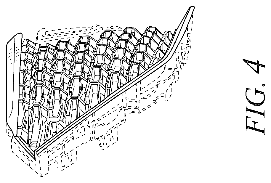 Patent USD1043470 Figure 4 – Vehicle grille