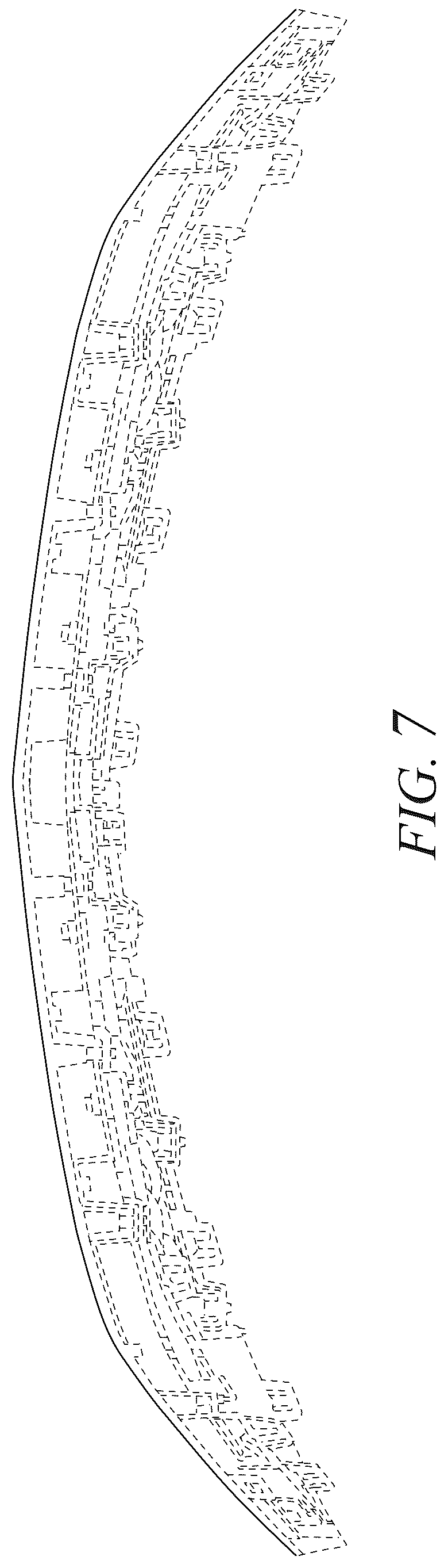 Patent USD1043470 Figure 7 – Vehicle grille