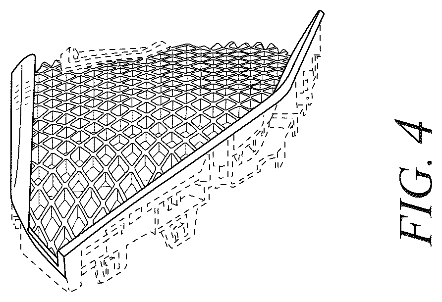 Patent USD1043471 Figure 4 – Vehicle grille