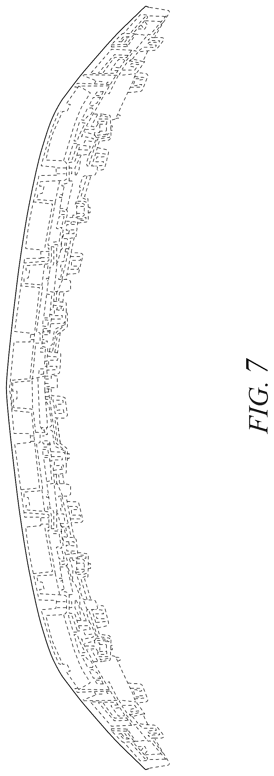Patent USD1043471 Figure 7 – Vehicle grille