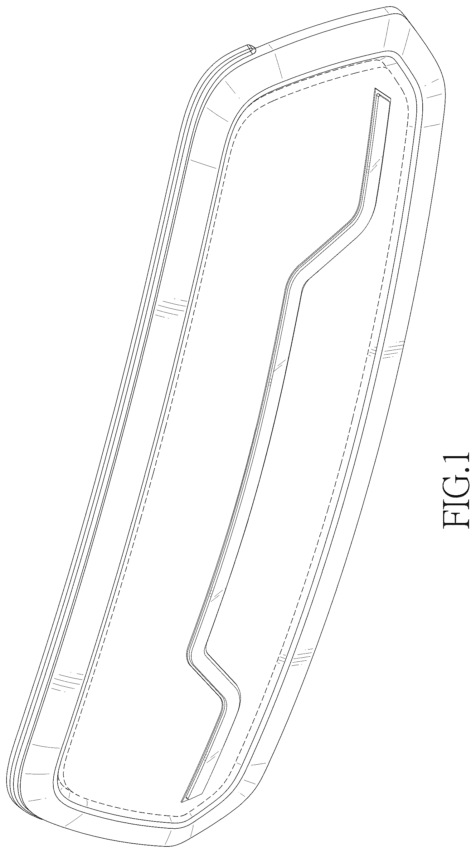 Patent USD1043472 — Decorative grille frame — Figure 1