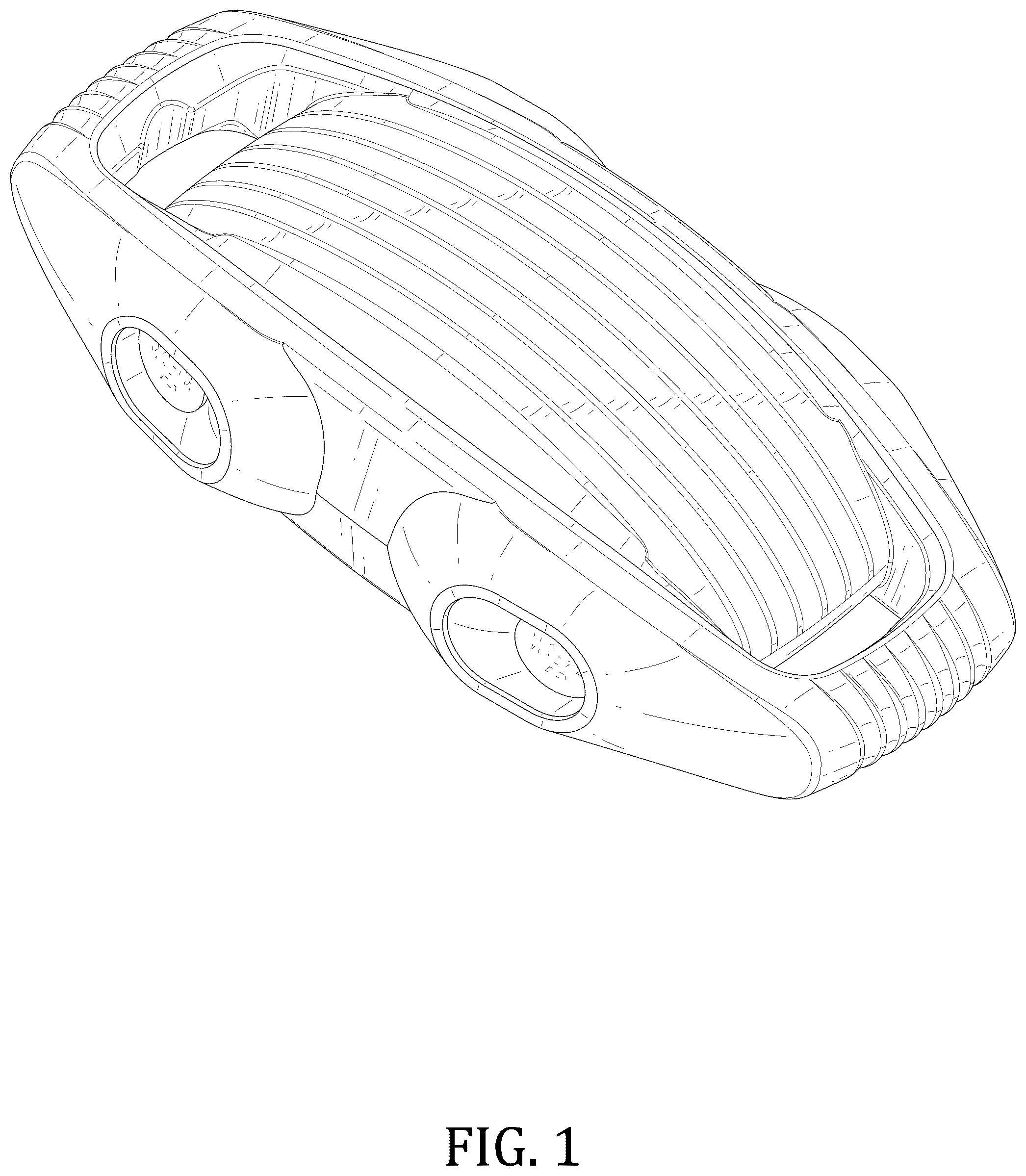 Patent USD1043475 Figure 1 – Boat fender