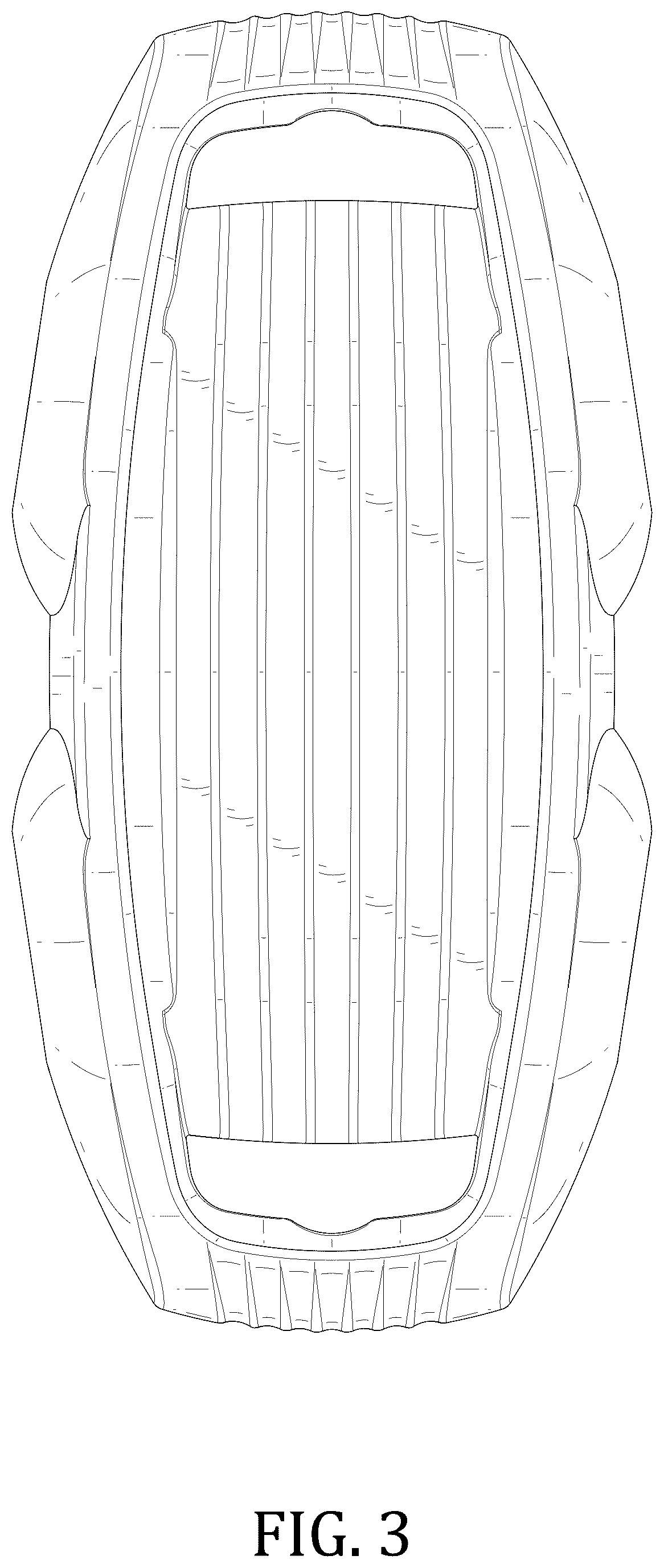 Patent USD1043475 Figure 3 – Boat fender
