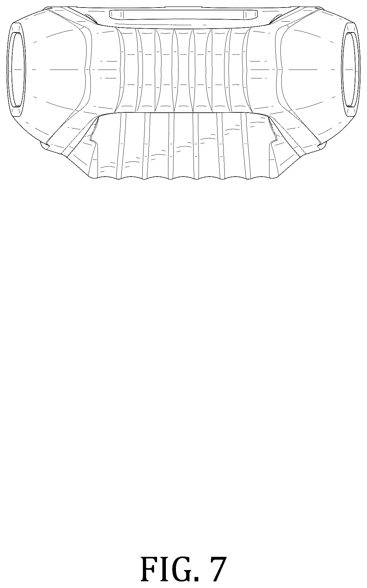 Patent USD1043475 Figure 7 – Boat fender