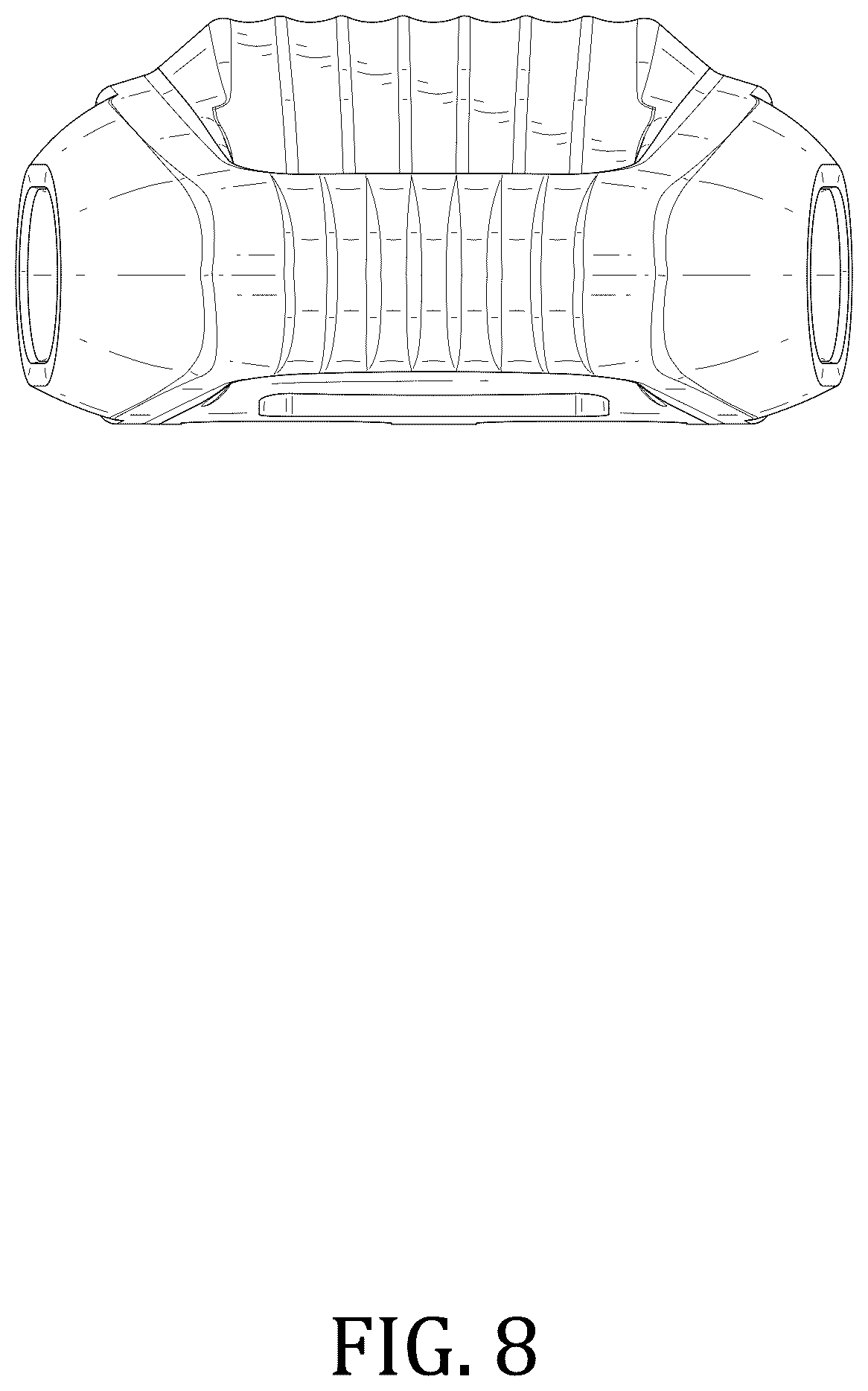 Patent USD1043475 Figure 8 – Boat fender