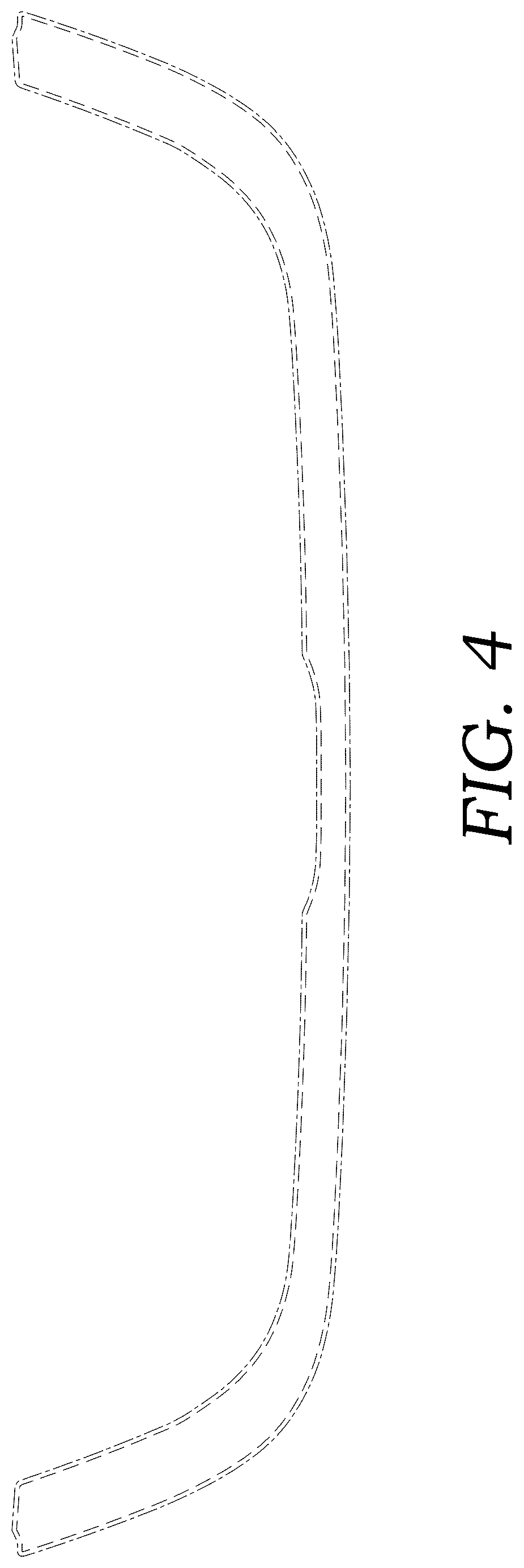 Patent USD1043476 Figure 4 – Vehicle bumper trim
