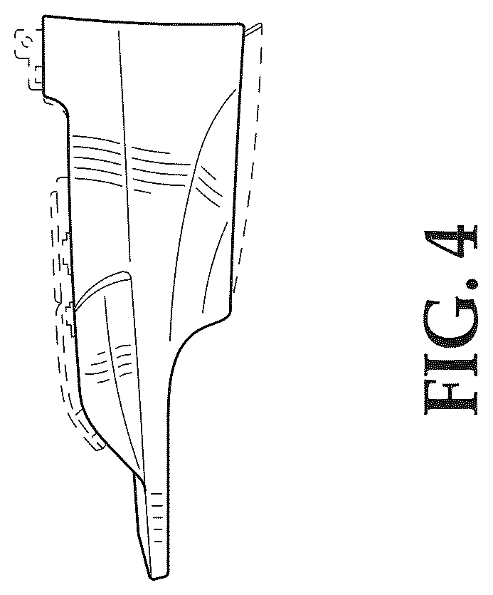 Patent USD1043479 Figure 4 – Vehicle front lower fascia