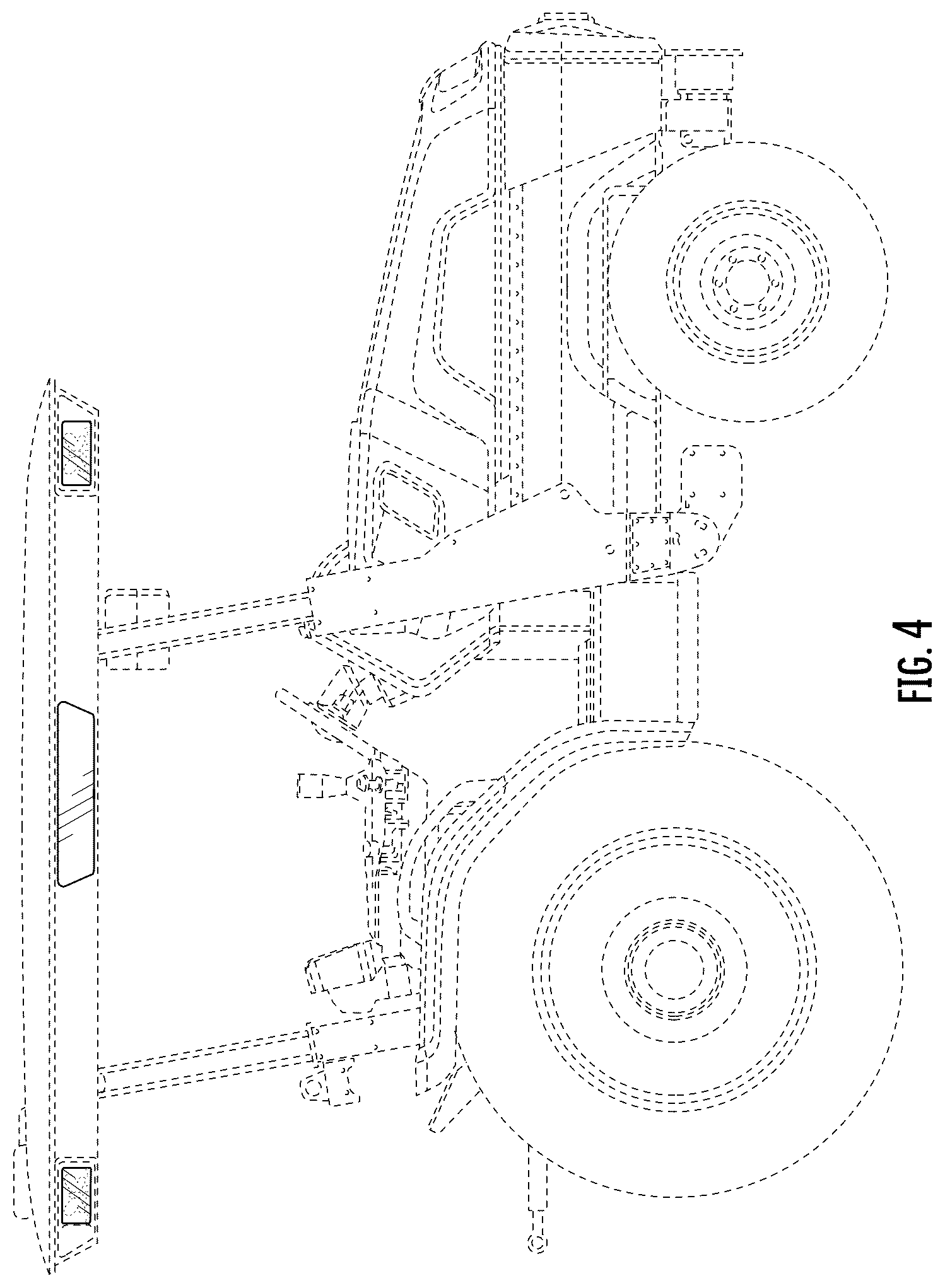 Patent USD1043488 Figure 4 – Tractor roof