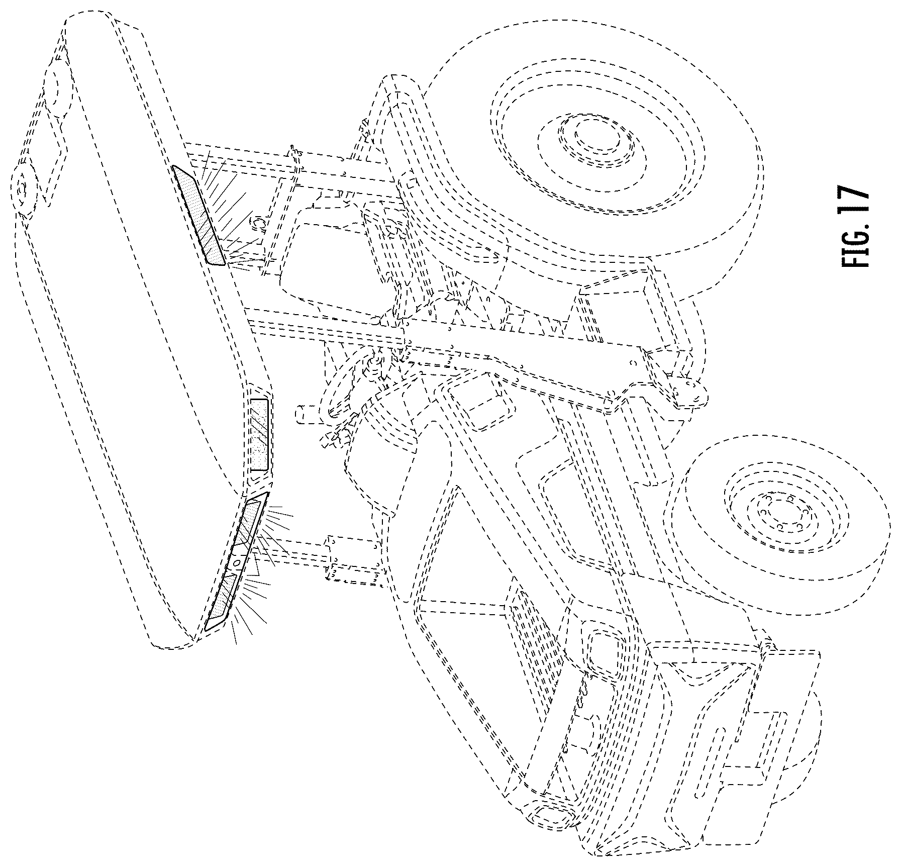 Patent USD1043488 Figure 17 – Tractor roof