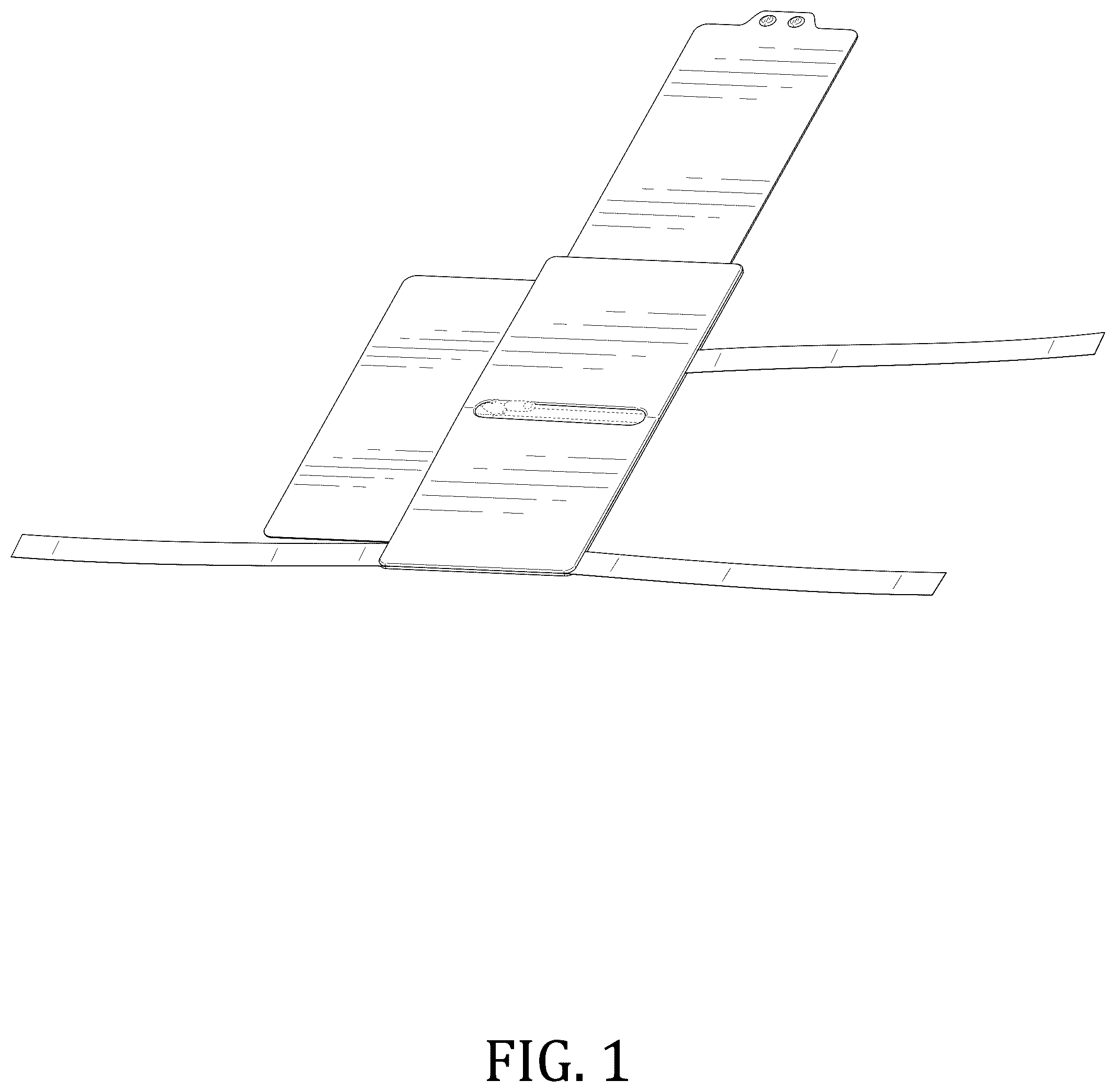 Patent USD1043494 — Sun visor extender for car — Figure 1