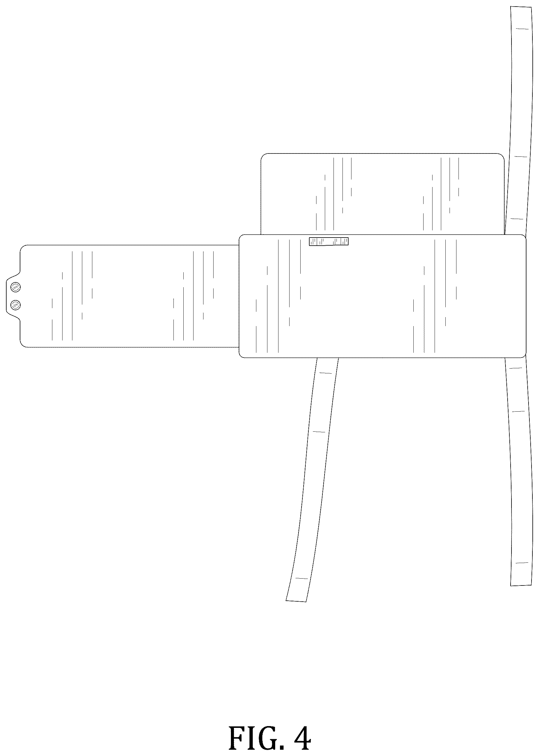 Patent USD1043494 Figure 4 – Sun visor extender for car