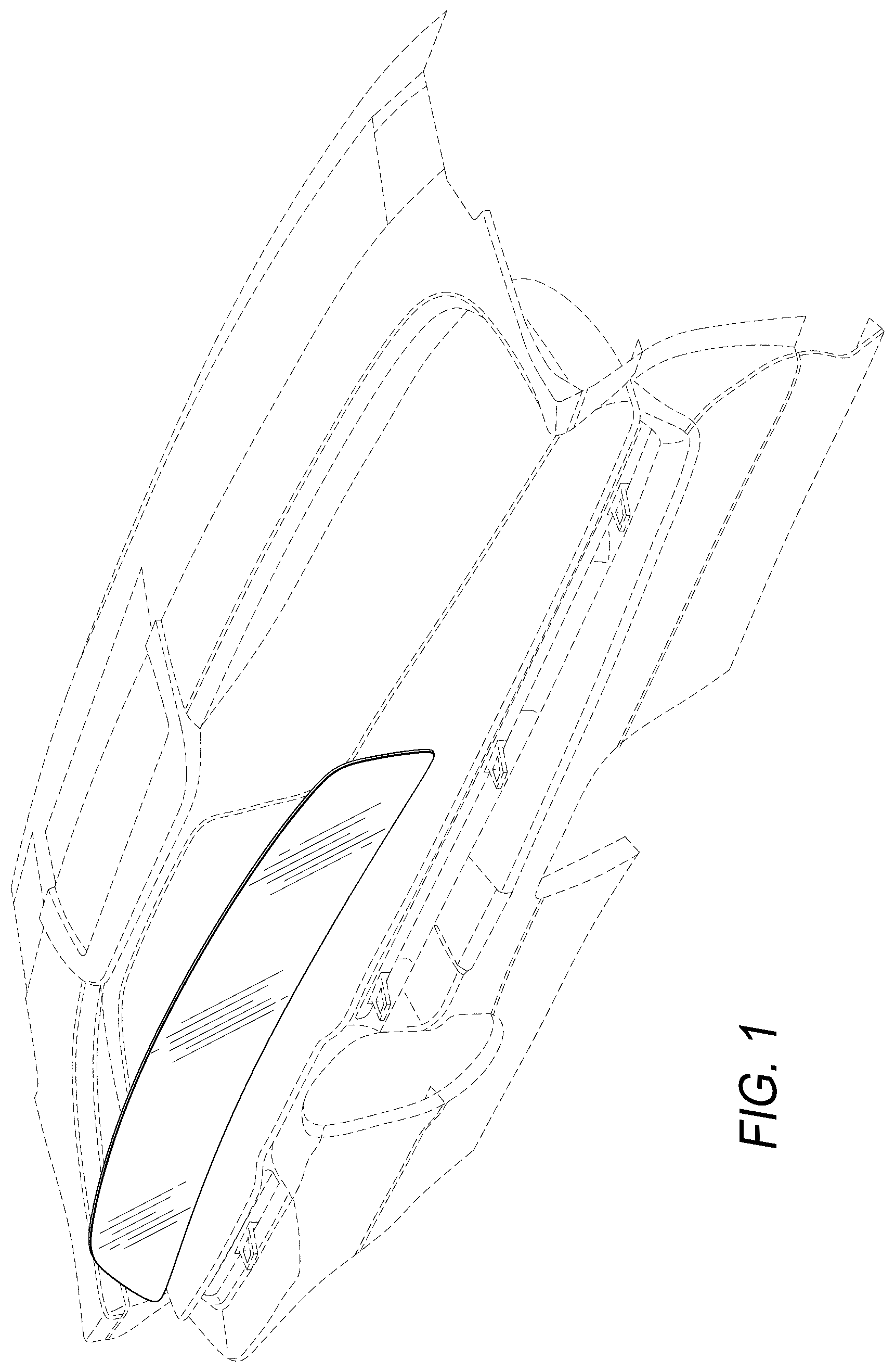 Patent USD1043495 — Automotive vehicle instrument cluster — Figure 1