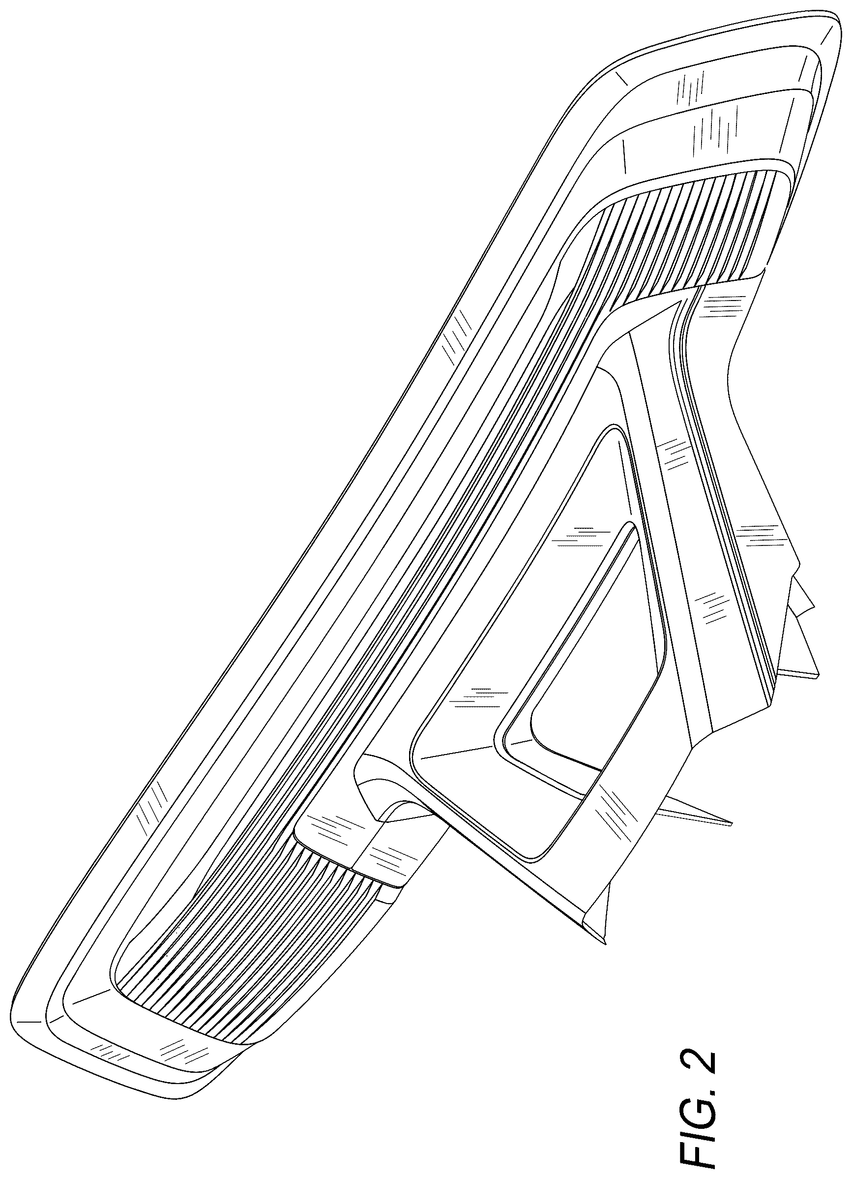 Patent USD1043495 Figure 2 – Automotive vehicle instrument cluster