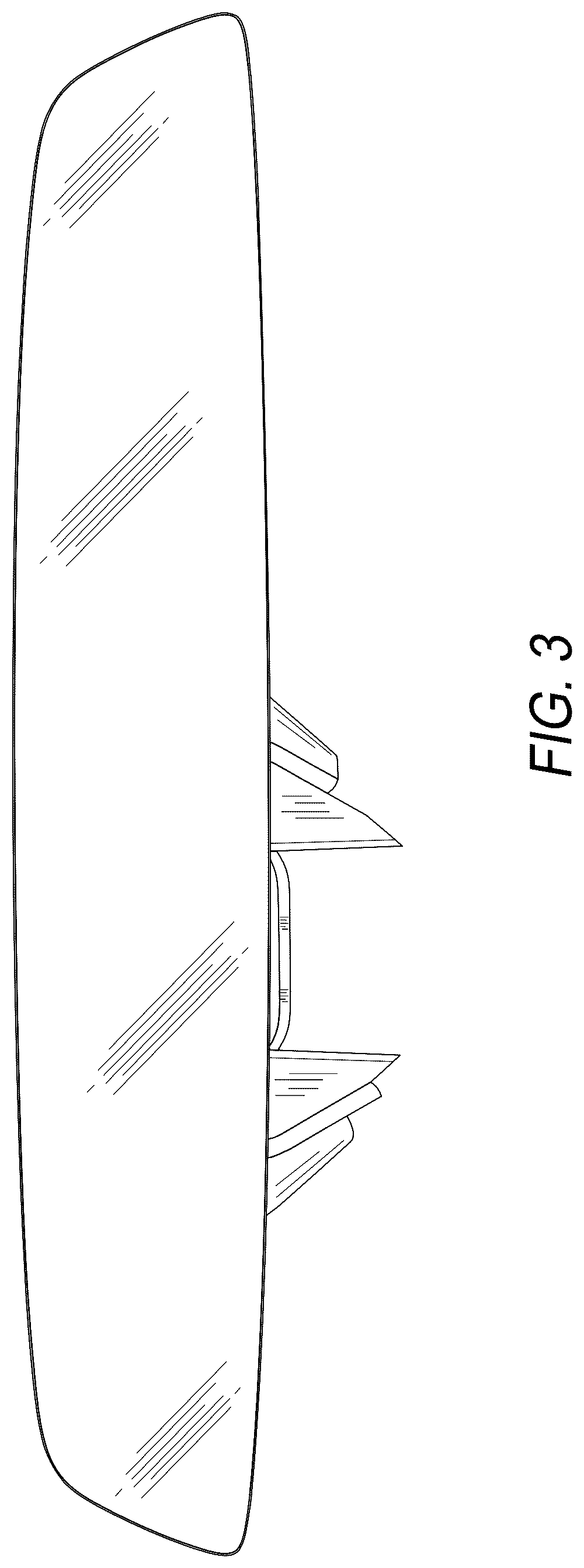 Patent USD1043495 Figure 3 – Automotive vehicle instrument cluster