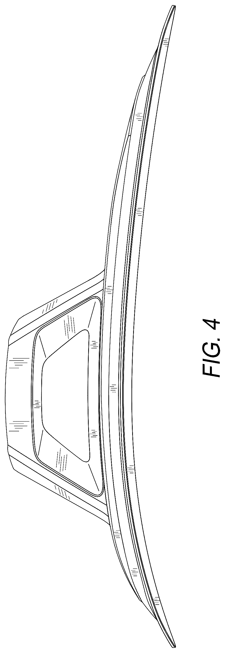 Patent USD1043495 Figure 4 – Automotive vehicle instrument cluster