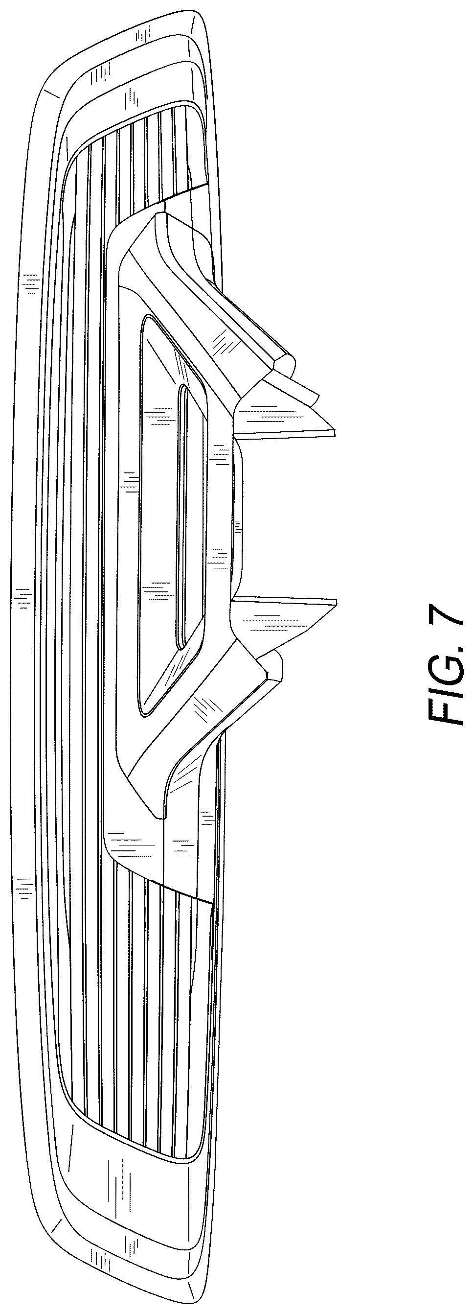 Patent USD1043495 Figure 6 – Automotive vehicle instrument cluster