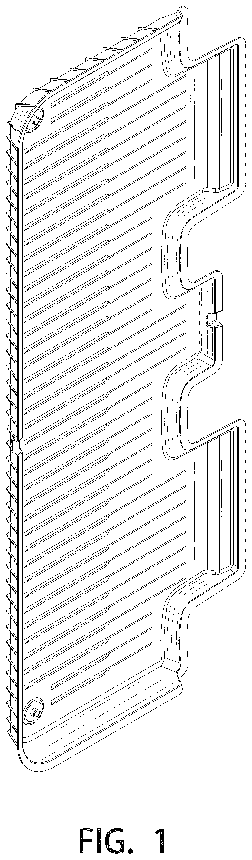 Patent USD1043499 Figure 1 – Car foot mat set