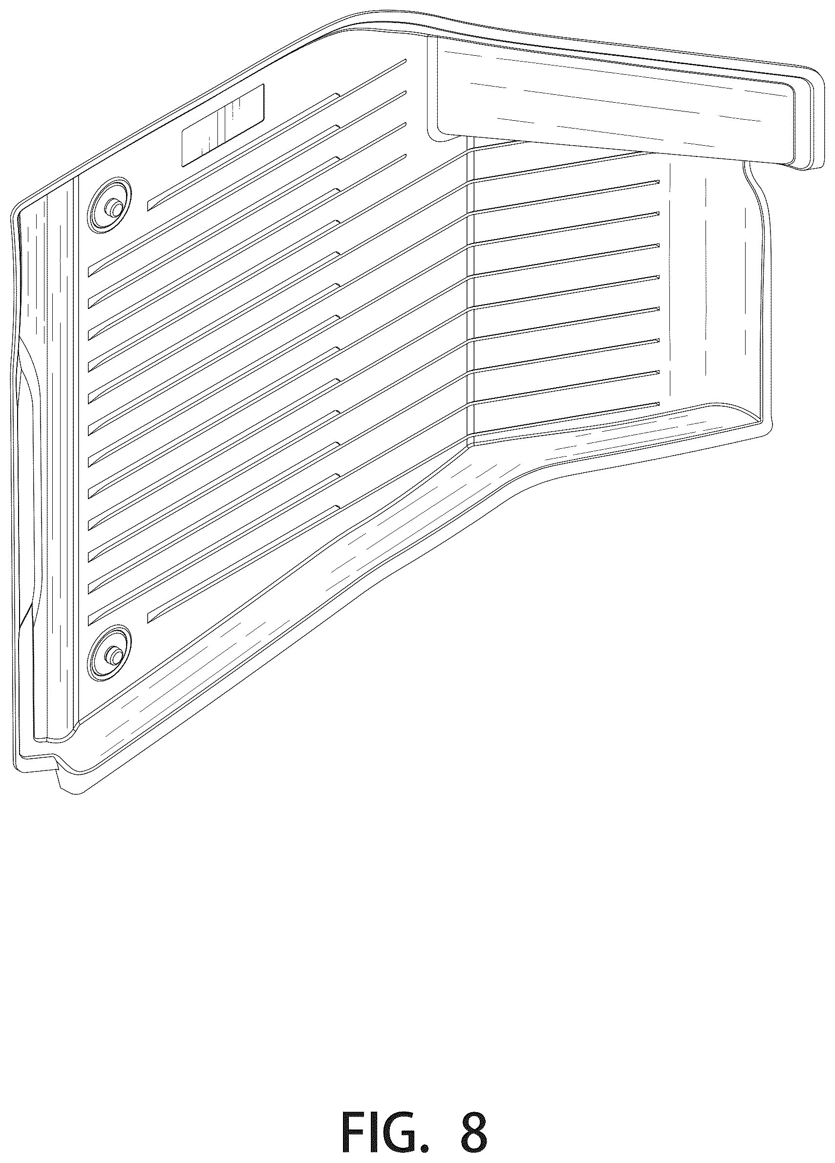 Patent USD1043499 Figure 8 – Car foot mat set