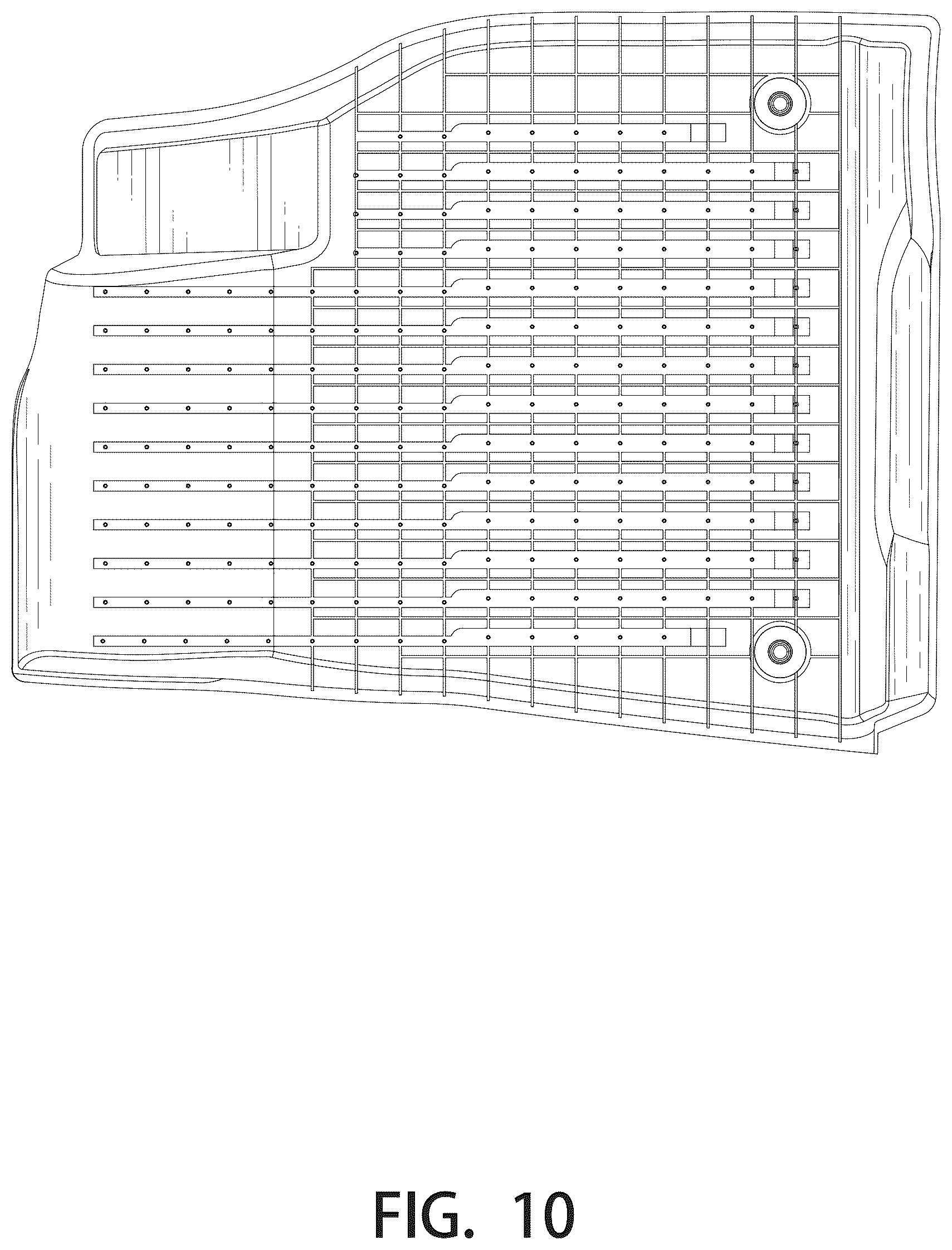 Patent USD1043499 Figure 10 – Car foot mat set