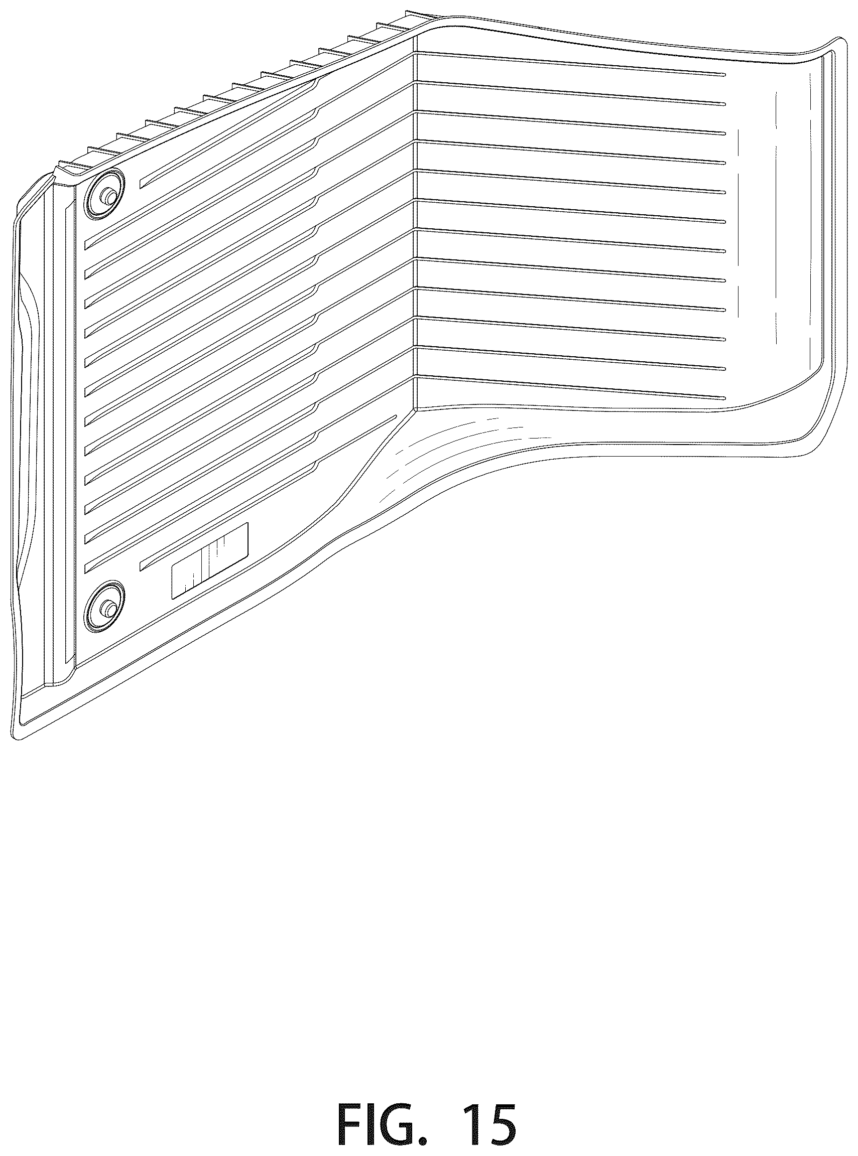 Patent USD1043499 Figure 15 – Car foot mat set