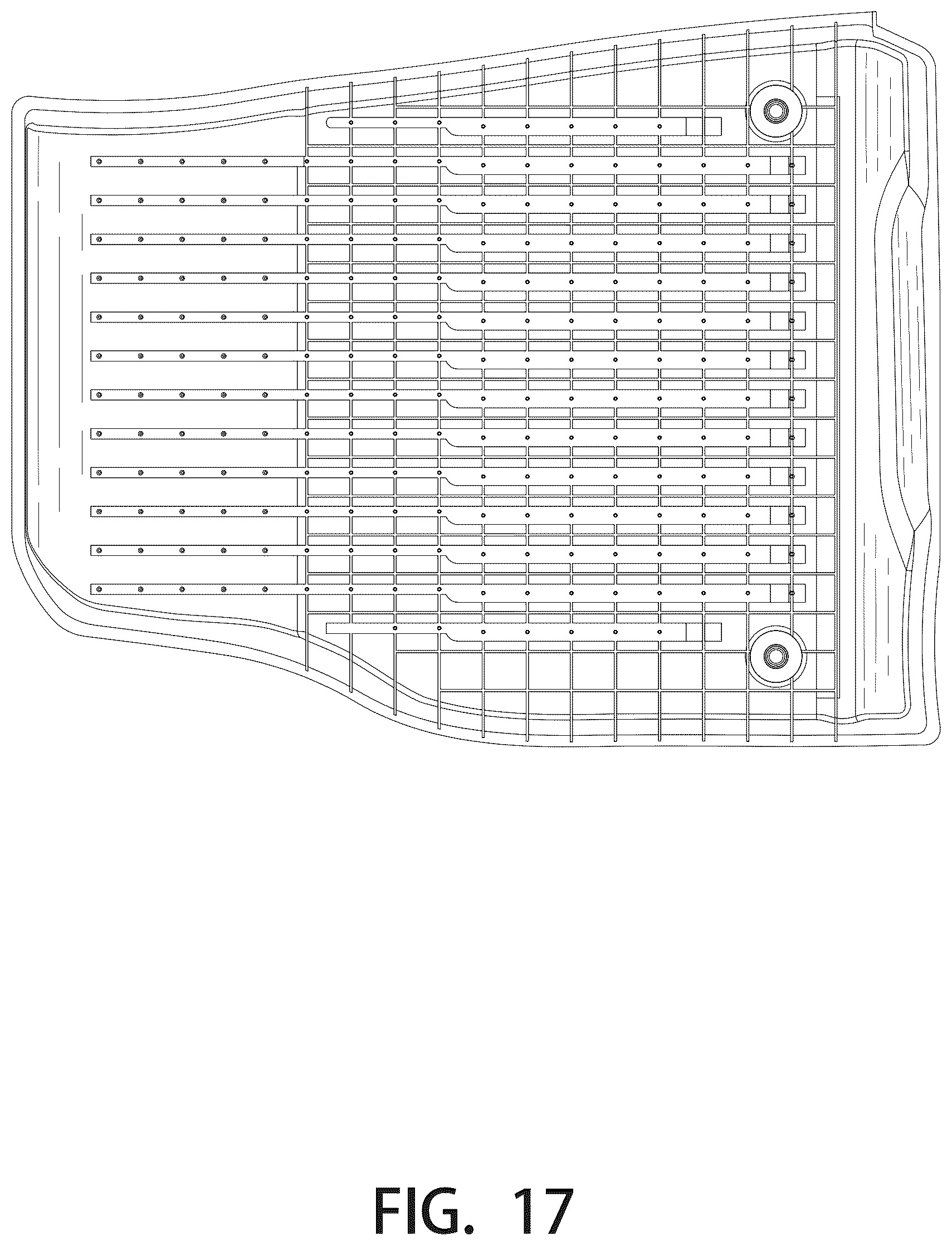Patent USD1043499 Figure 17 – Car foot mat set
