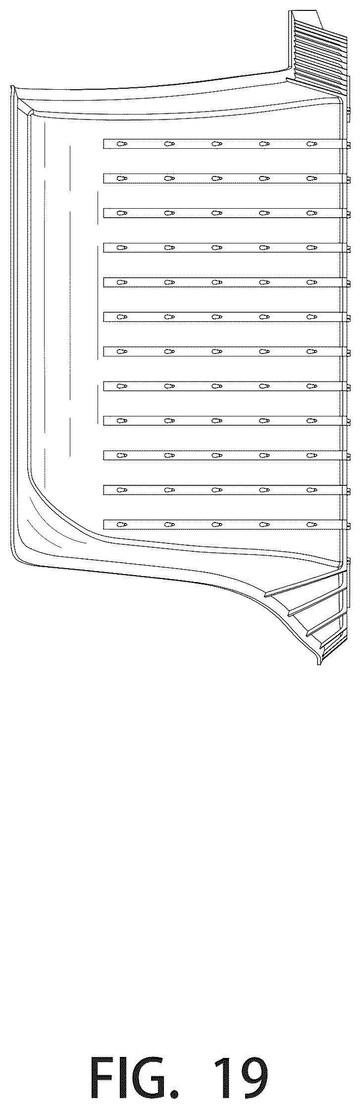 Patent USD1043499 Figure 19 – Car foot mat set