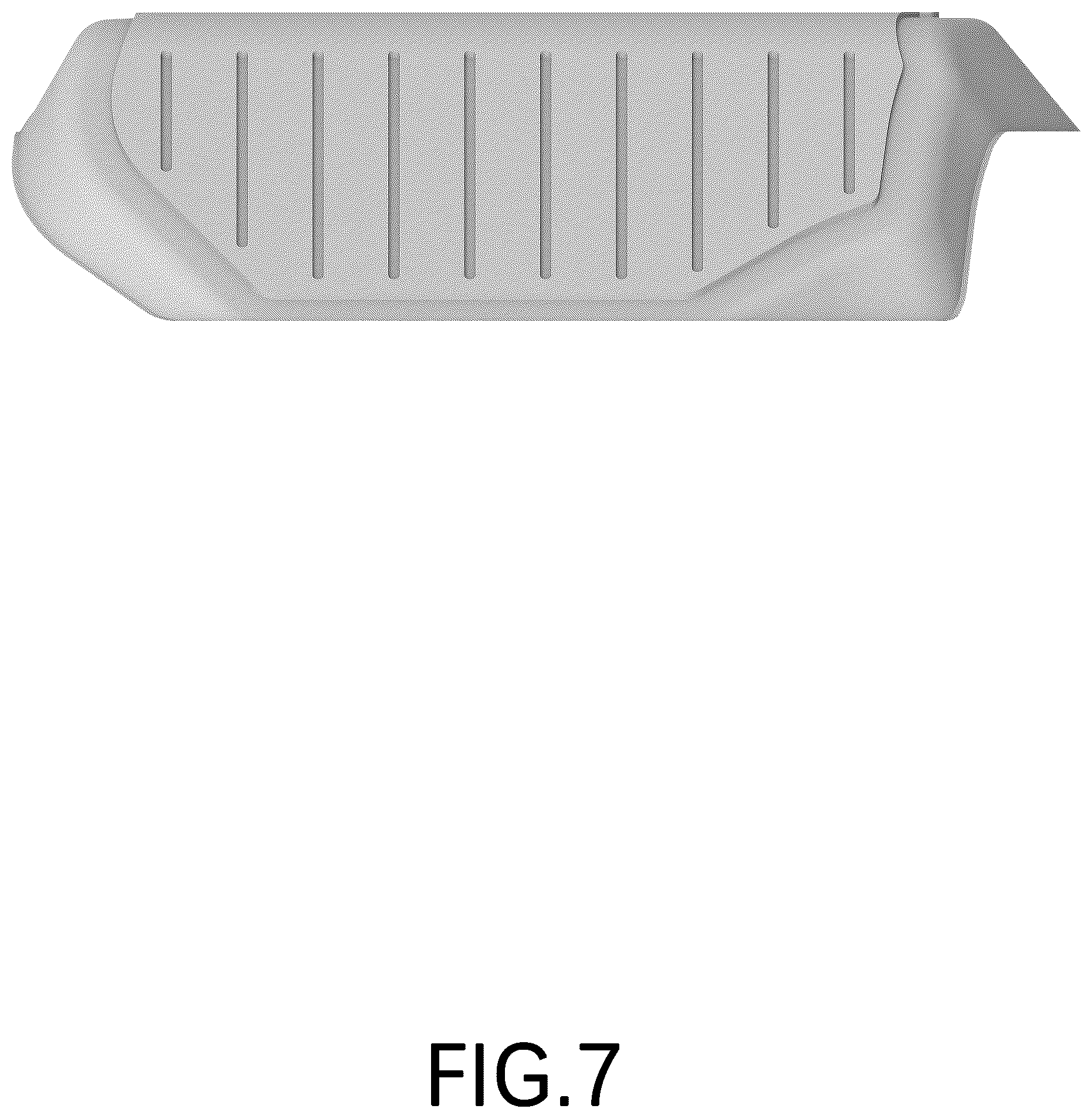 Patent USD1043501 Figure 7 – Car mat