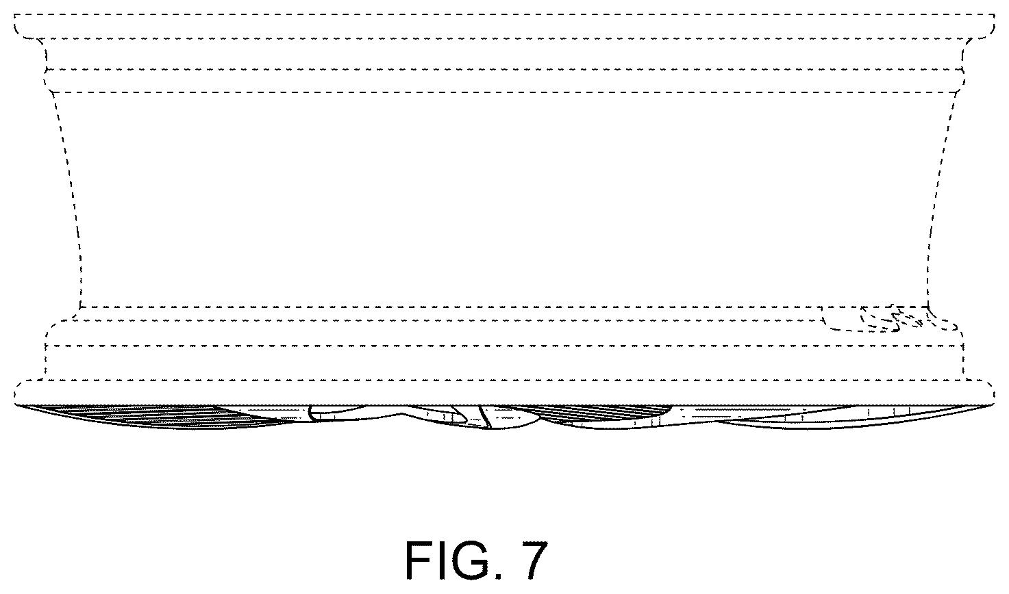Patent USD1043511 Figure 7 – Wheel hub