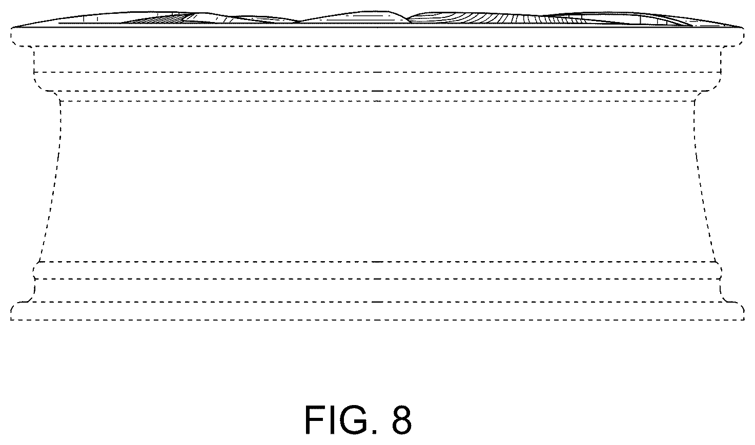 Patent USD1043511 Figure 8 – Wheel hub