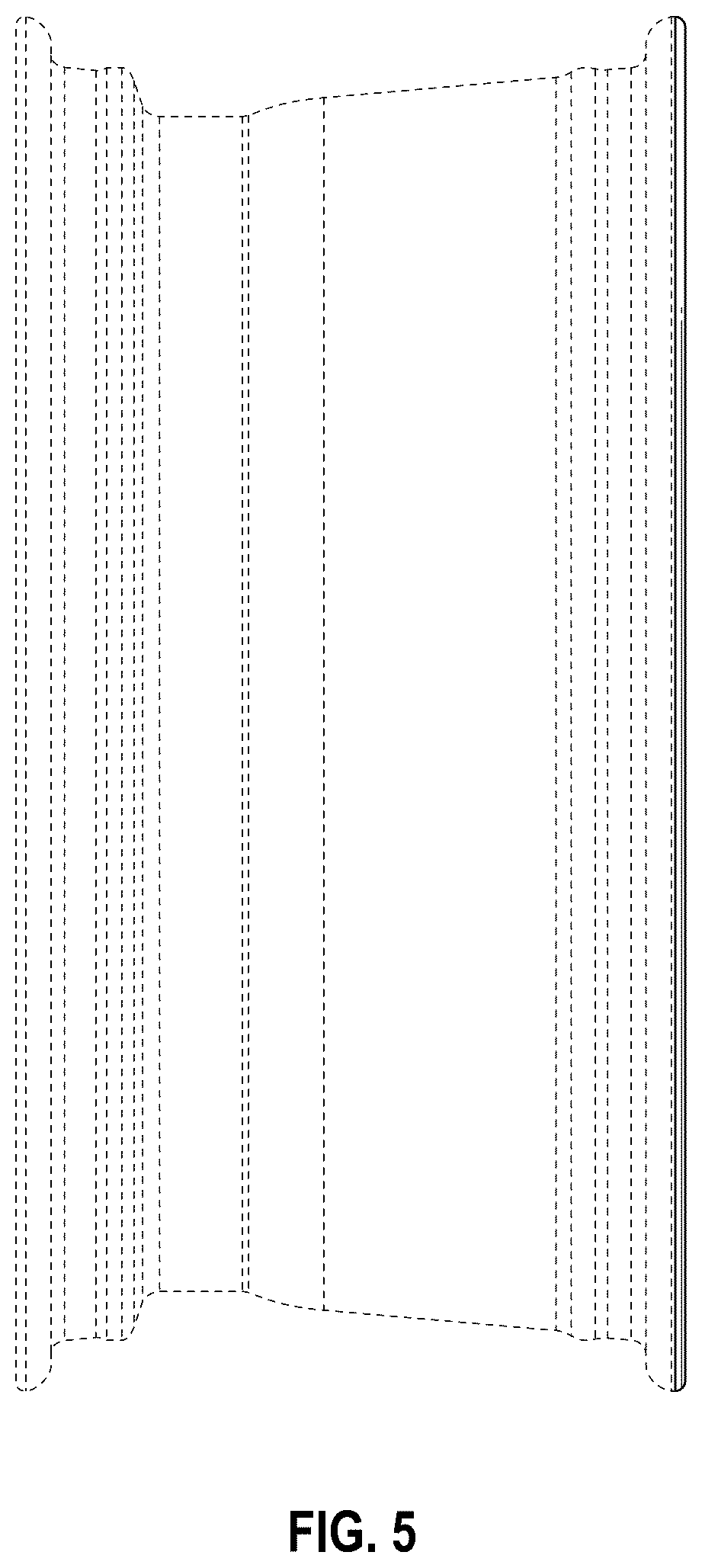 Patent USD1043517 Figure 5 – Wheel