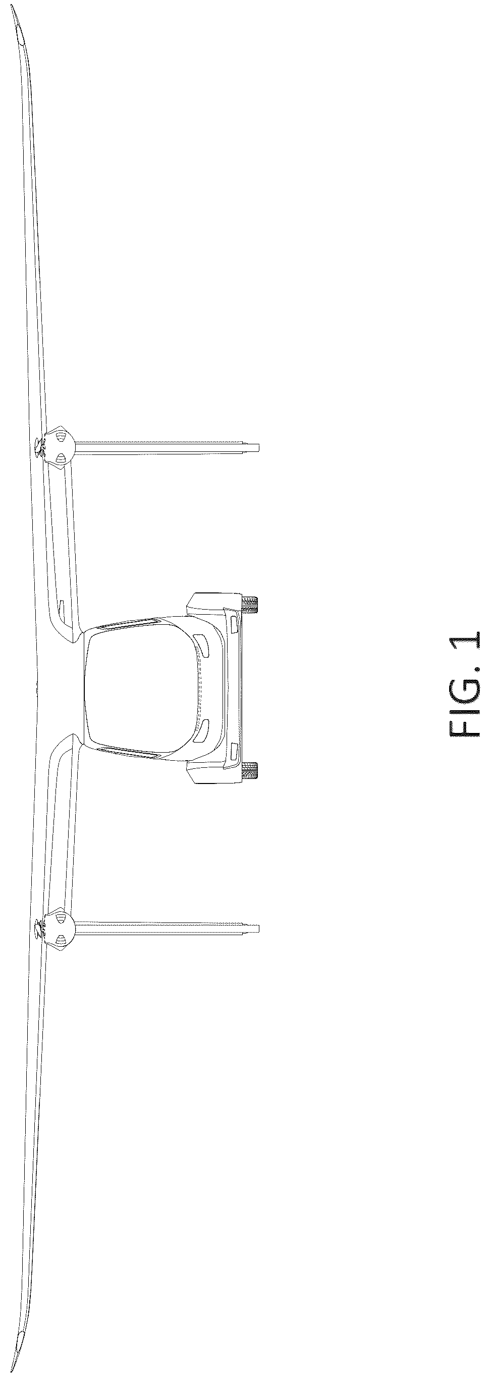 Patent USD1043520 — Aircraft for air travel — Figure 1
