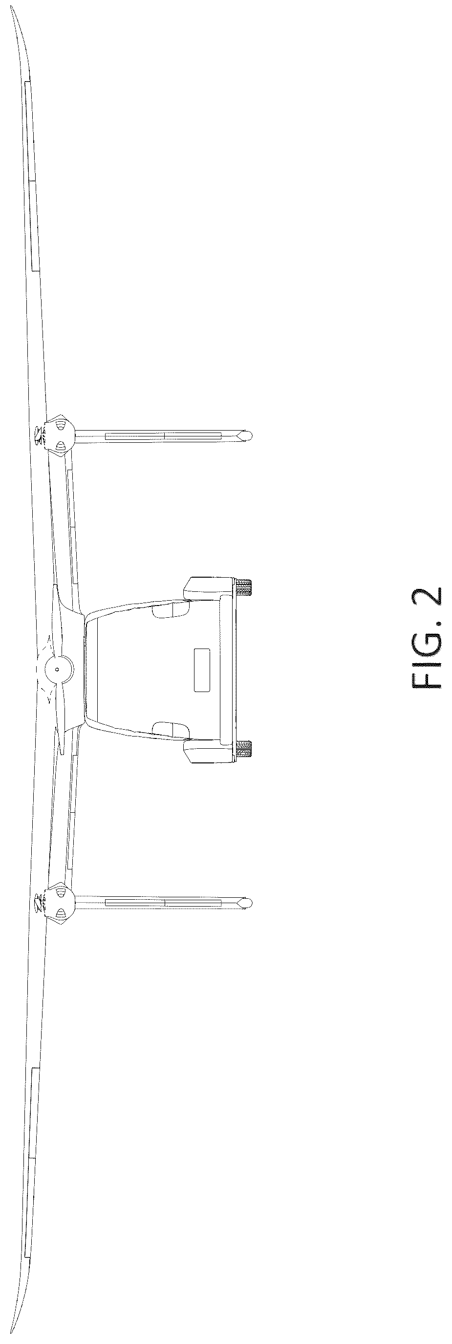 Patent USD1043520 Figure 2 – Aircraft for air travel