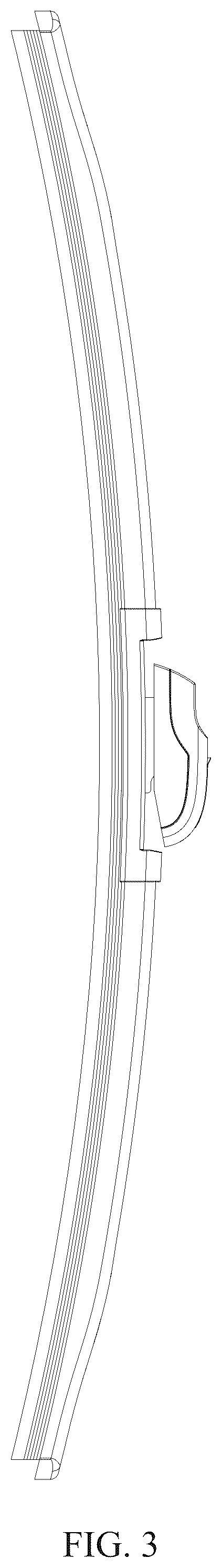 Patent USD1043521 Figure 3 – Wiper blade